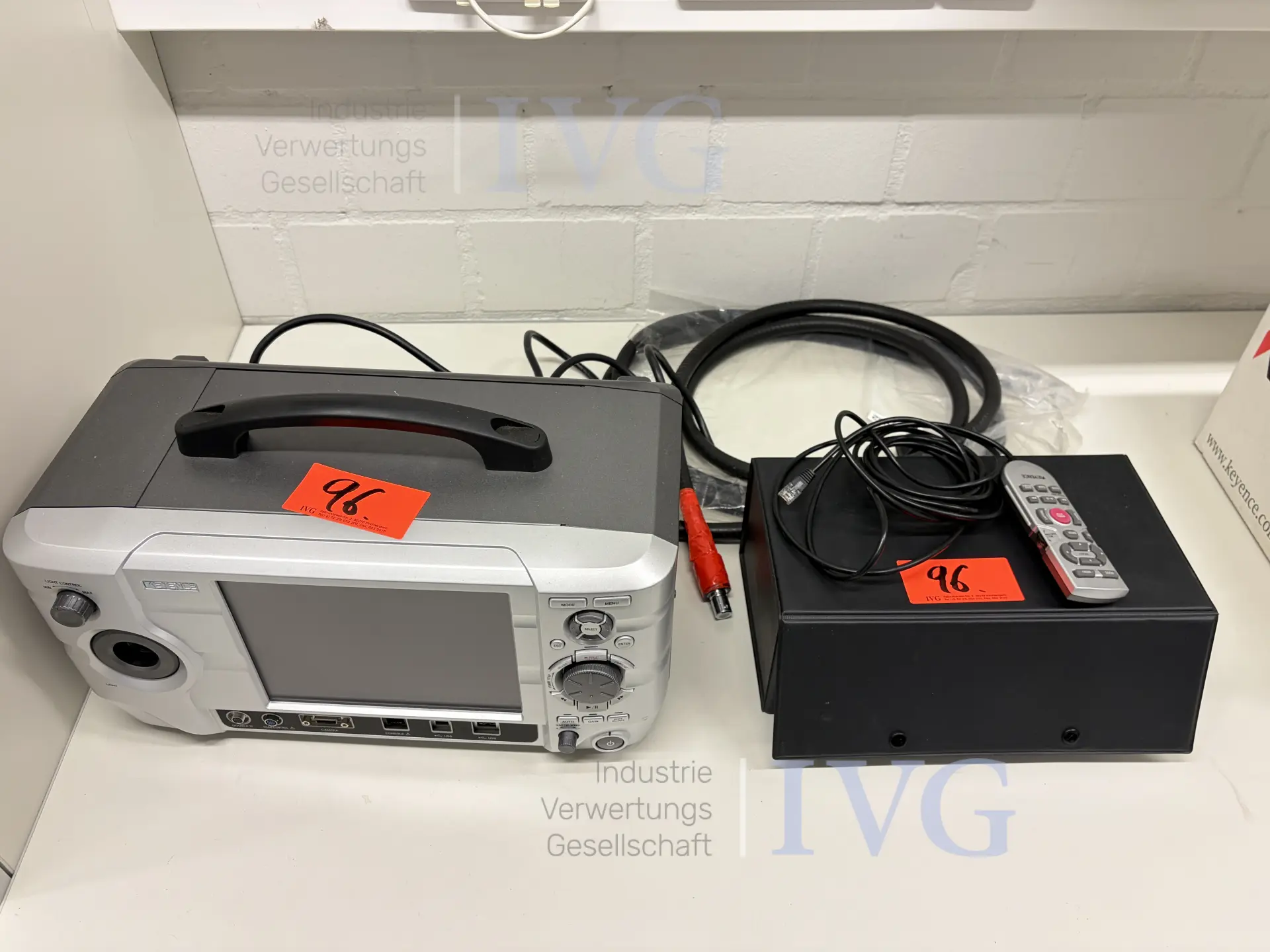 Digitale hogesnelheidsmicroscoop / camera KEYENCE VW-6000E / VW-Z1 – foto 11 – kavel bij IVG, Luckenwalde