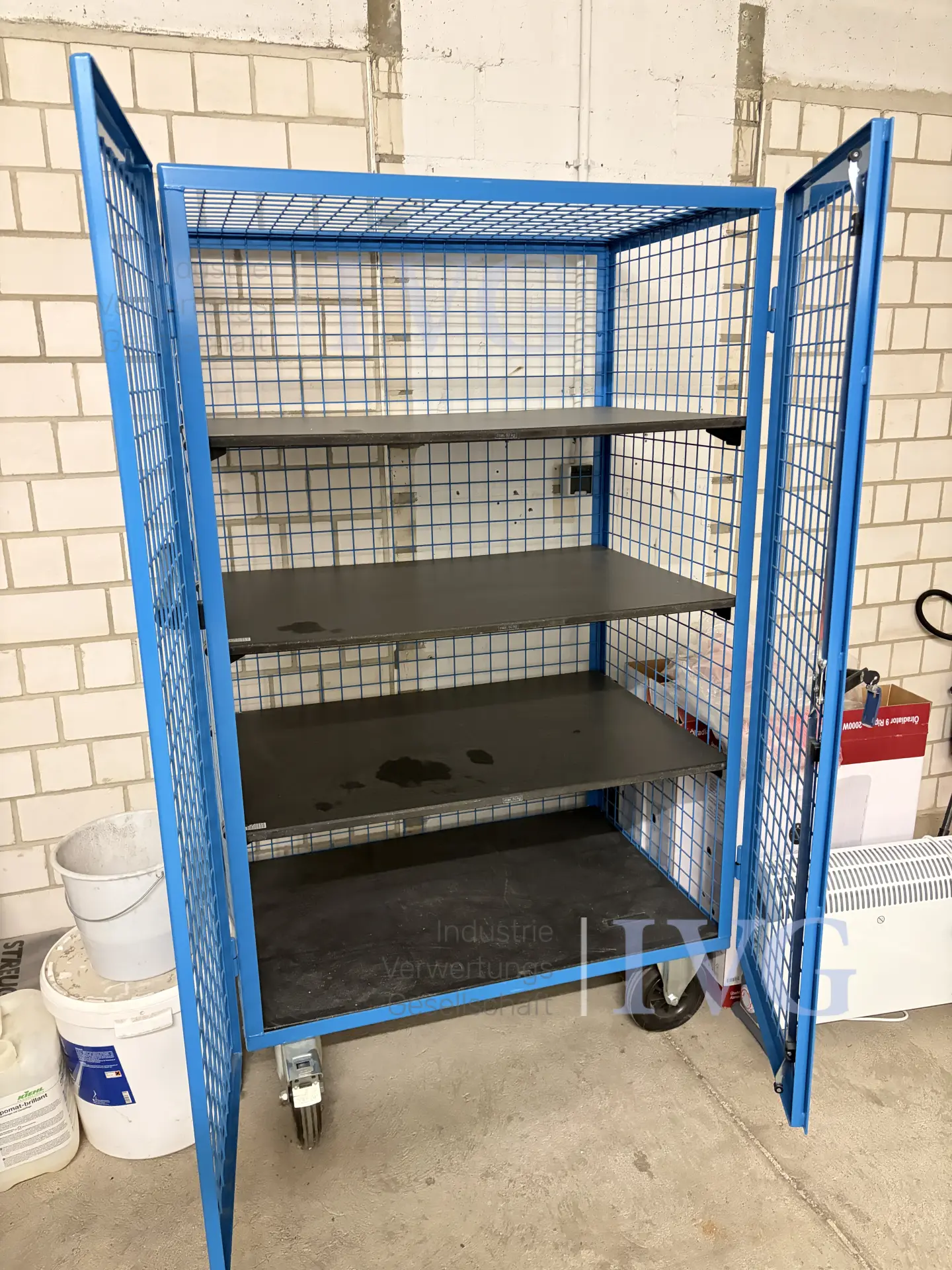 Regalwagen EUROKRAFT – foto 7 – kavel bij IVG, Luckenwalde