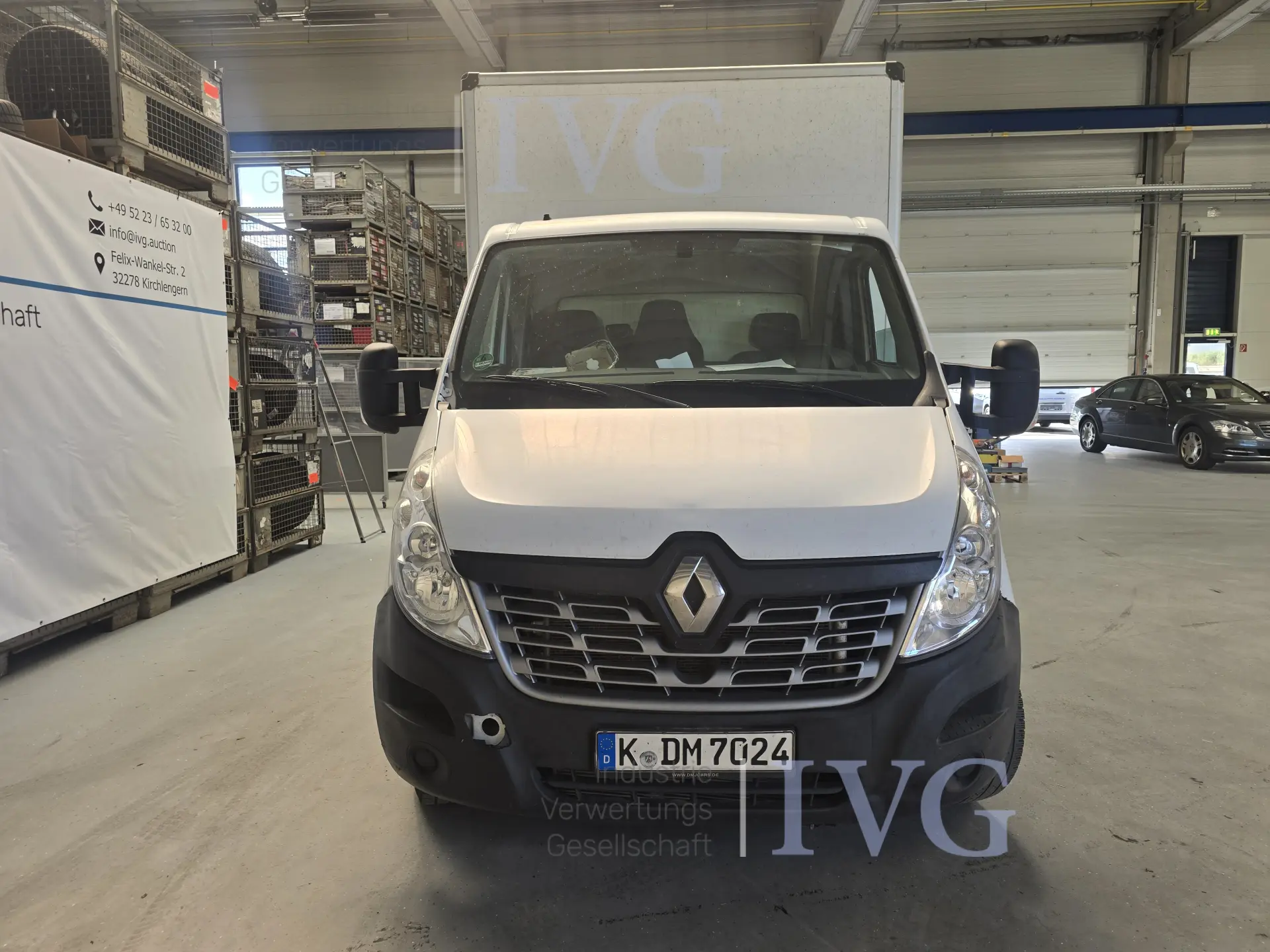BA geschlossener Kasten RENAULT Master Flexbox 2.3 – foto 2 – kavel bij IVG, Kirchlengern