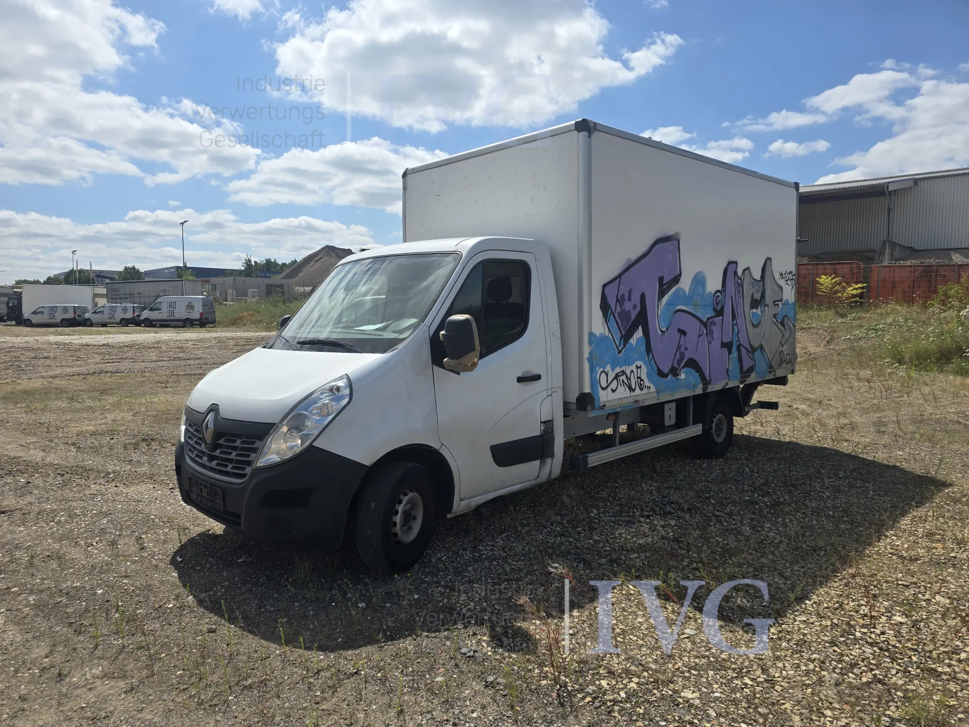 BA gesloten laadbak RENAULT Master Flexbox 2.3 – kavel bij IVG, Kirchlengern