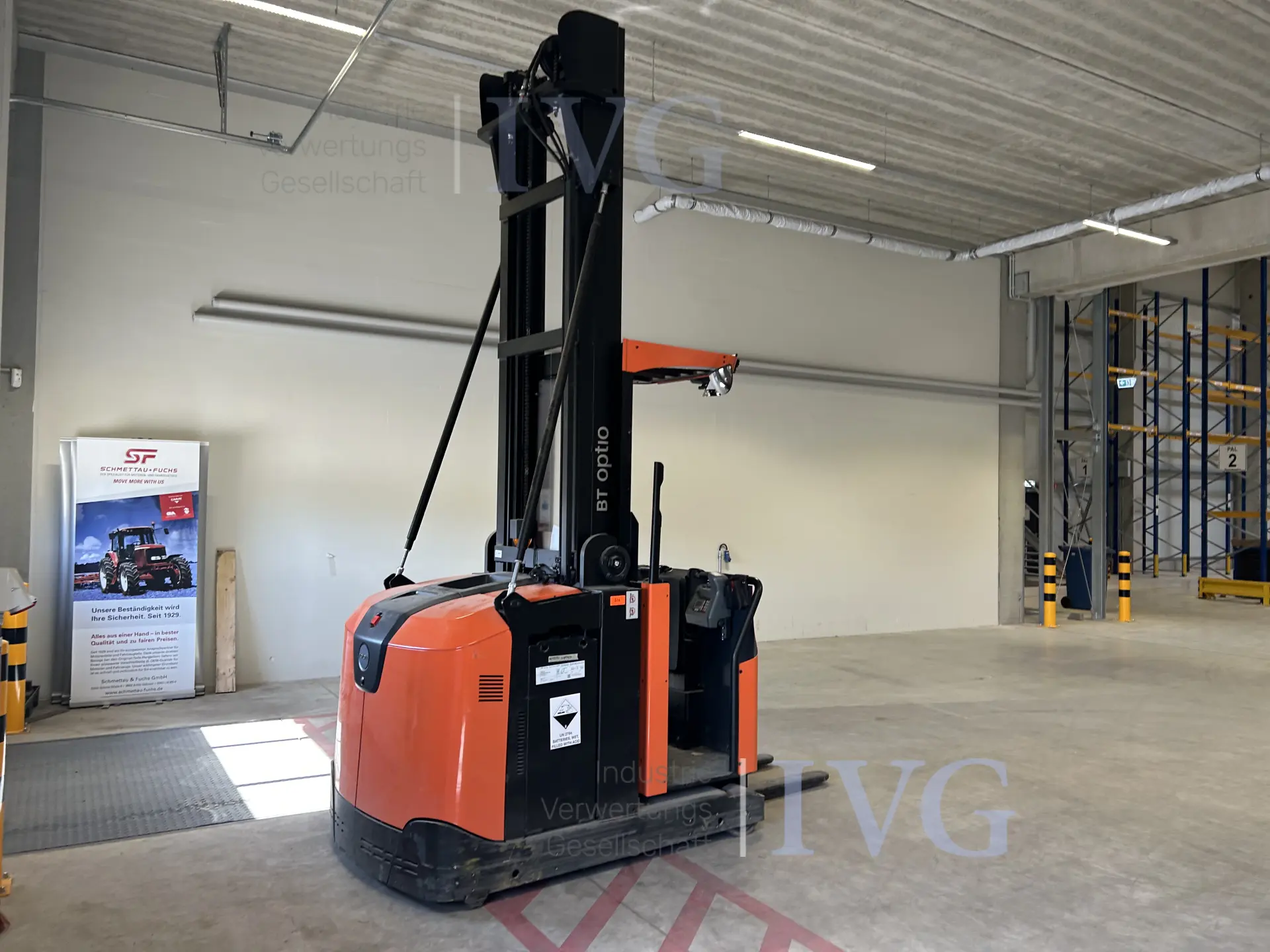 E-Gabelstapler TOYOTA OME100H – foto 5 – kavel bij IVG, Oyten