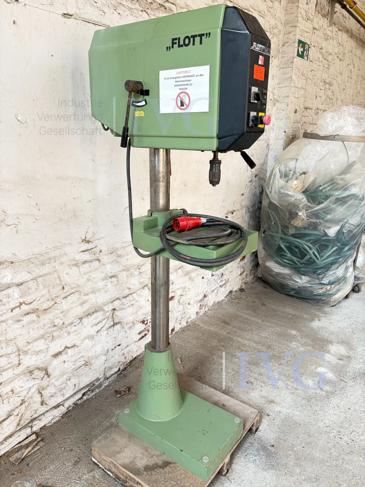 Ständerbohrmaschine FLOTT SB M 2 ST – foto 3 – kavel bij IVG, Stolberg