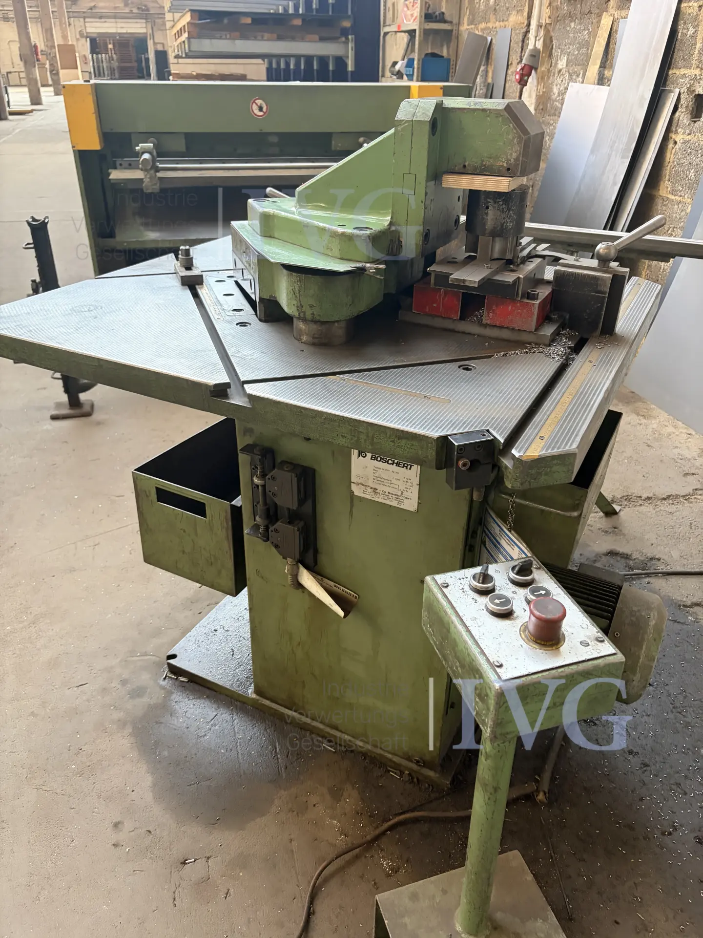 Ausklinkmaschine BOSCHERT LB 14 Univ – foto 8 – kavel bij IVG, Stolberg