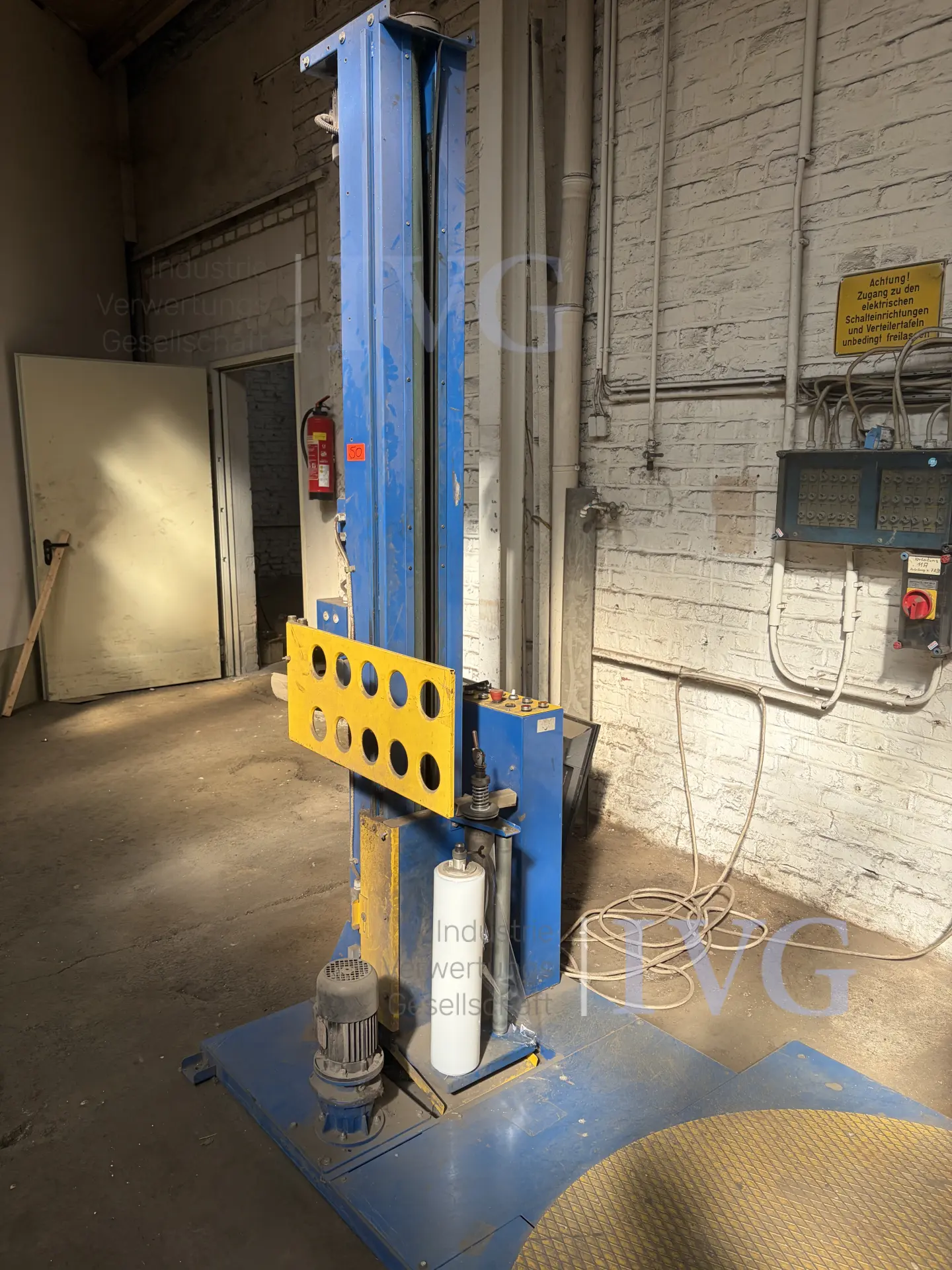 Paletten-Wickelmaschine SIAT AF3CF – foto 3 – kavel bij IVG, Stolberg