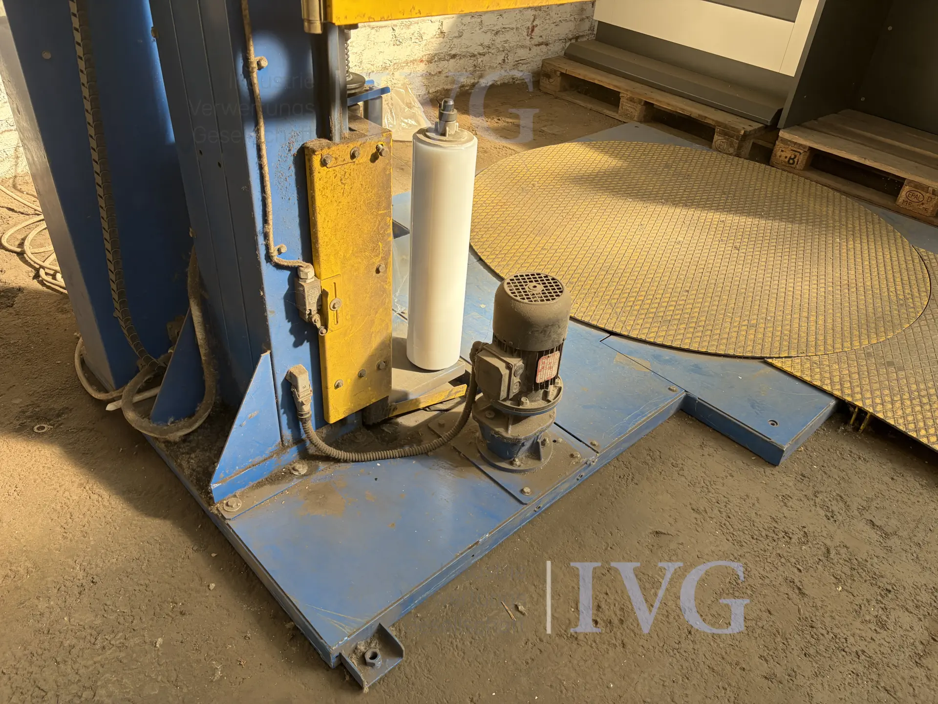 Paletten-Wickelmaschine SIAT AF3CF – foto 12 – kavel bij IVG, Stolberg