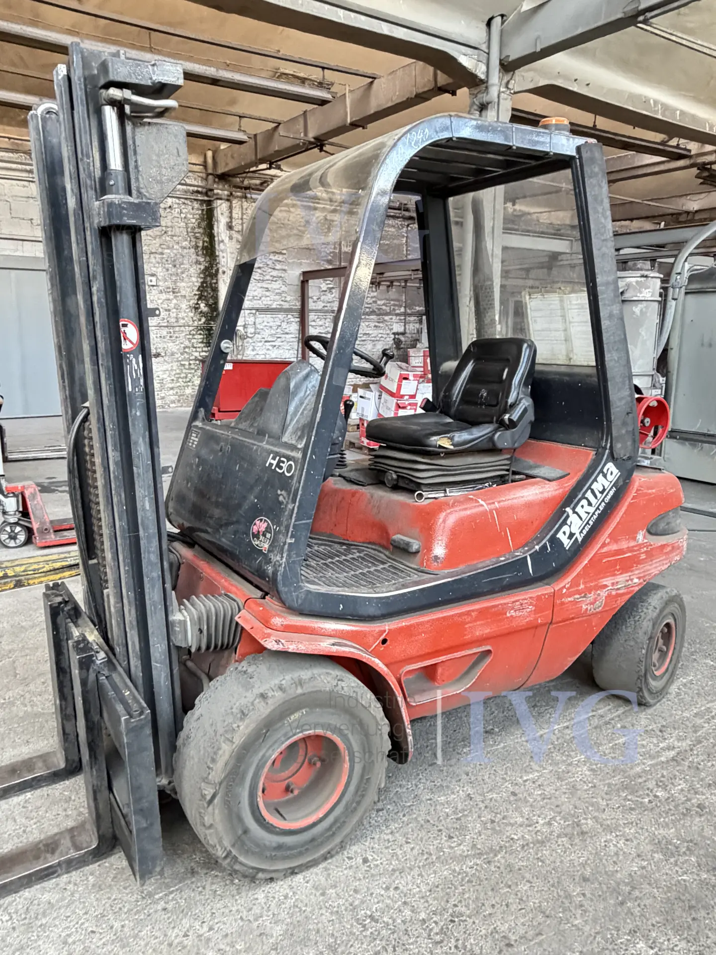 Treibgas-Gabelstapler LINDE H30T – foto 3 – kavel bij IVG, Stolberg