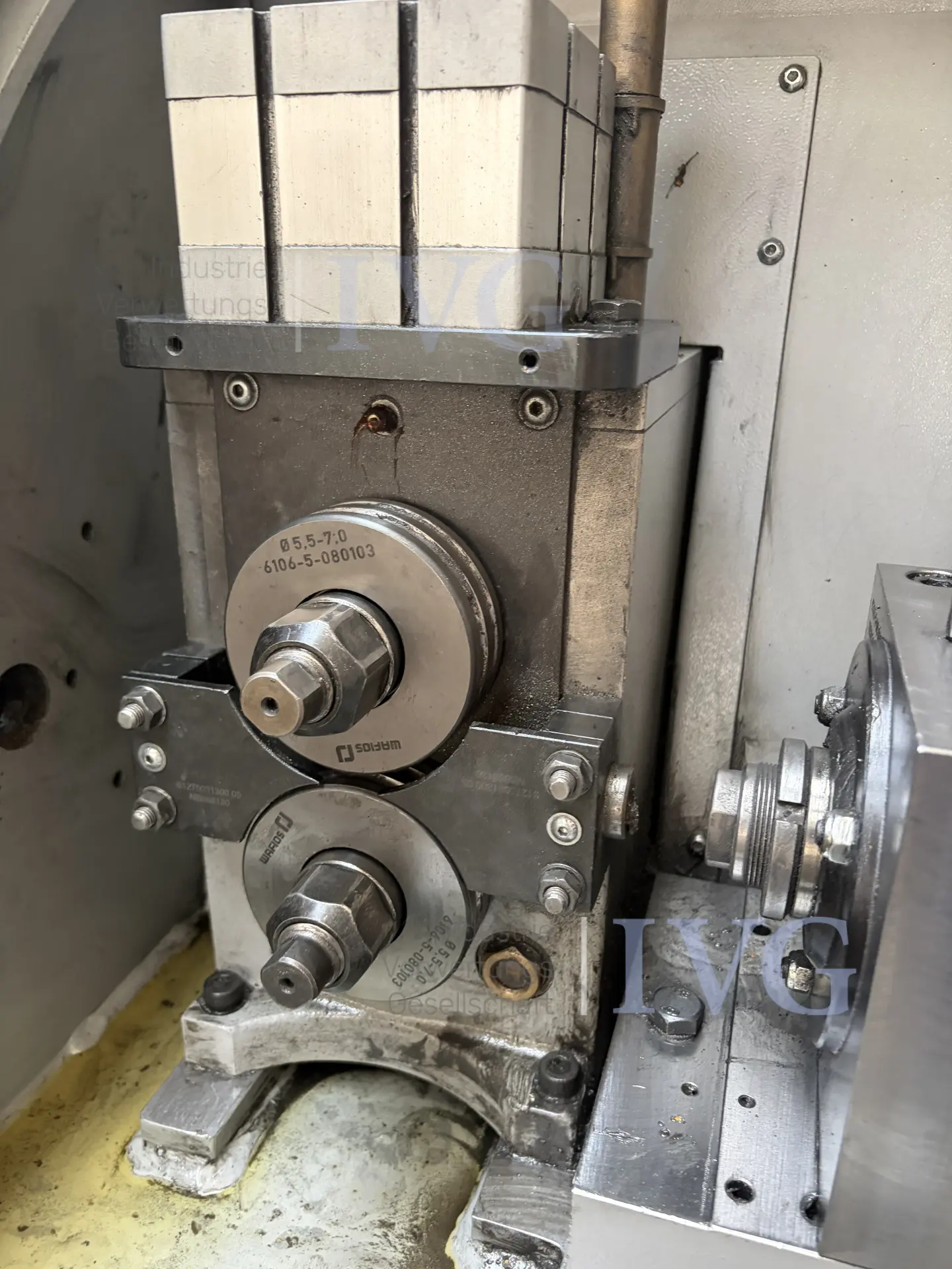 Drahtricht- und Abschneidemaschine WAFIOS RE3 – foto 11 – kavel bij IVG, Stolberg