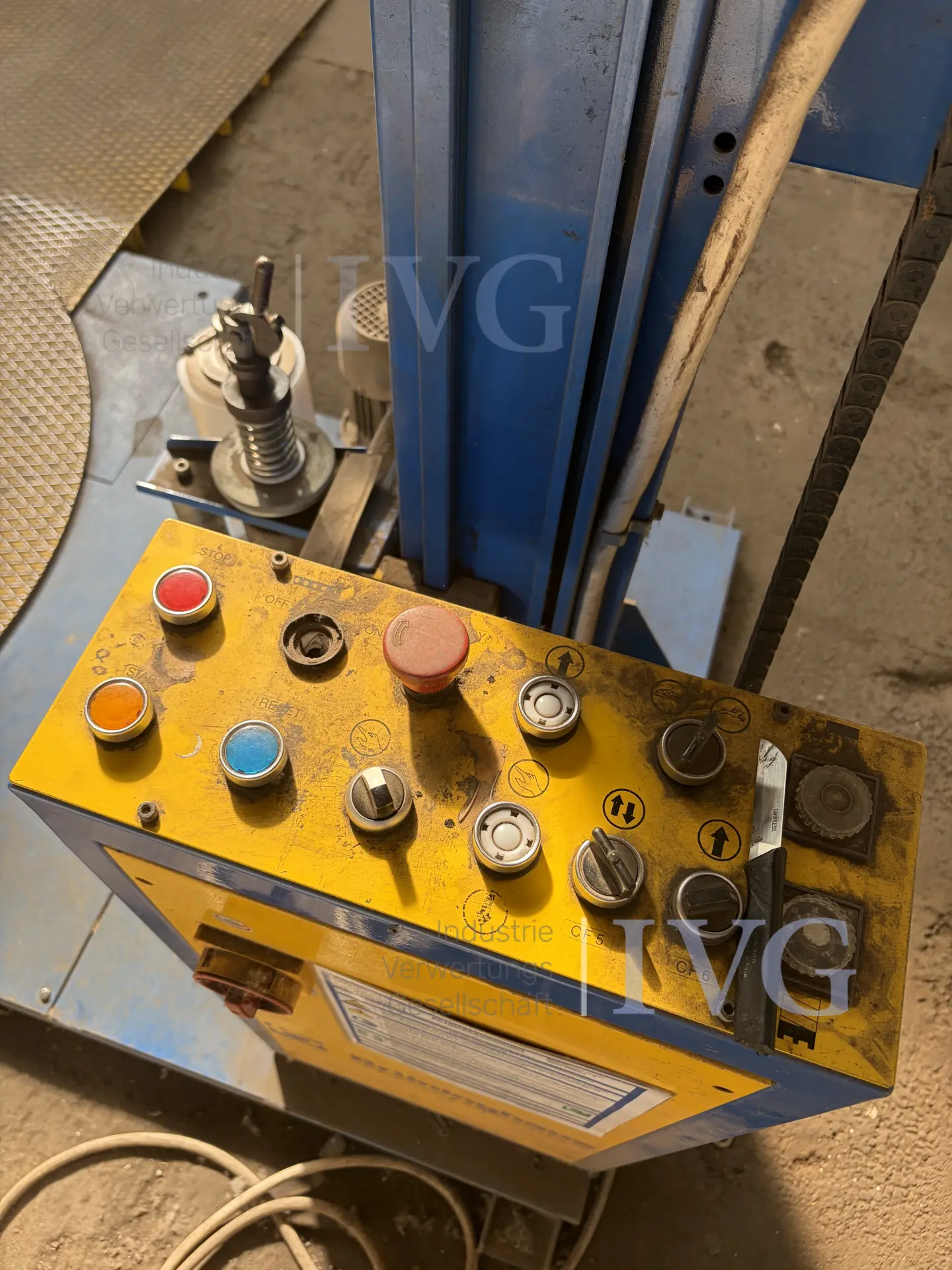 Paletten-Wickelmaschine SIAT AF3CF – foto 7 – kavel bij IVG, Stolberg
