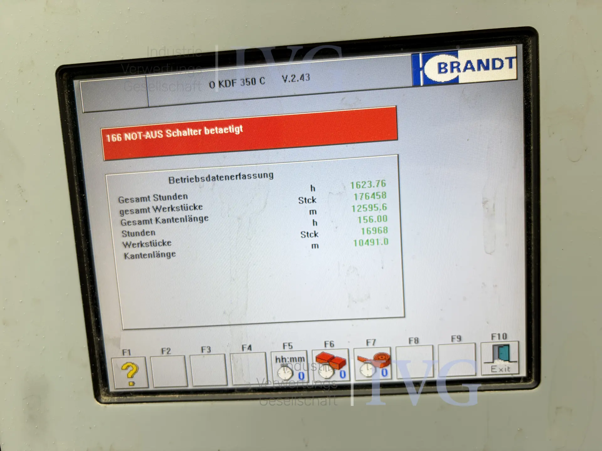 Kantenanleimmaschine BRANDT Optimat KDF 350 C – foto 6 – kavel bij IVG, Stolberg