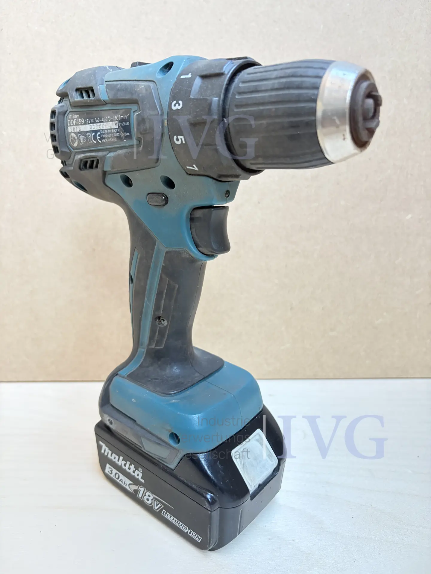 Akku-Schrauber MAKITA DDF459 – foto 3 – kavel bij IVG, Stolberg