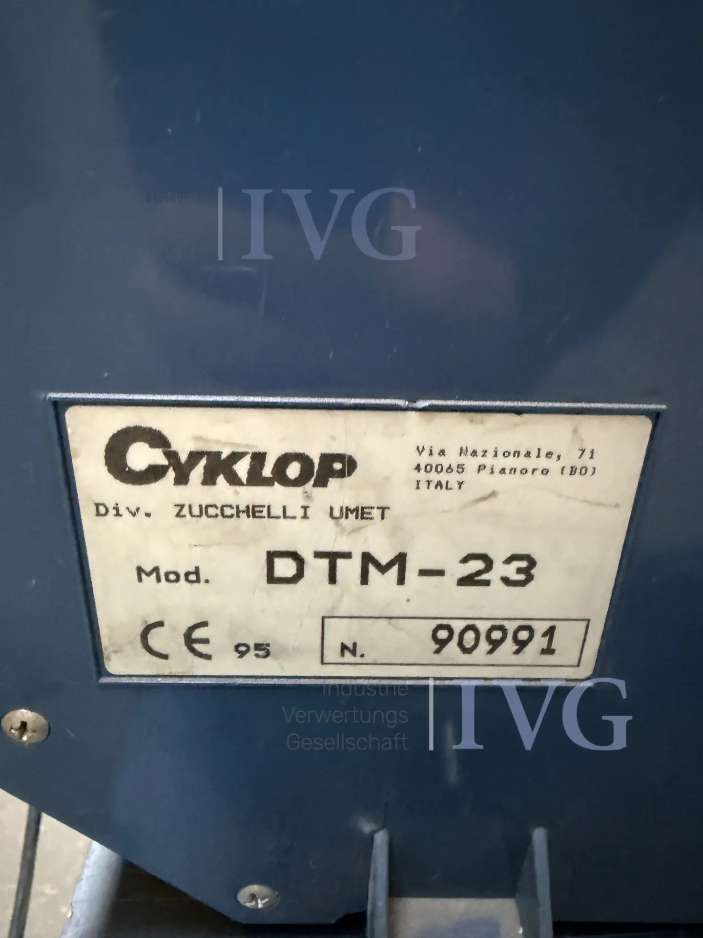 Paketbandspender CYKLOP DTM.23 – foto 4 – kavel bij IVG, Stolberg