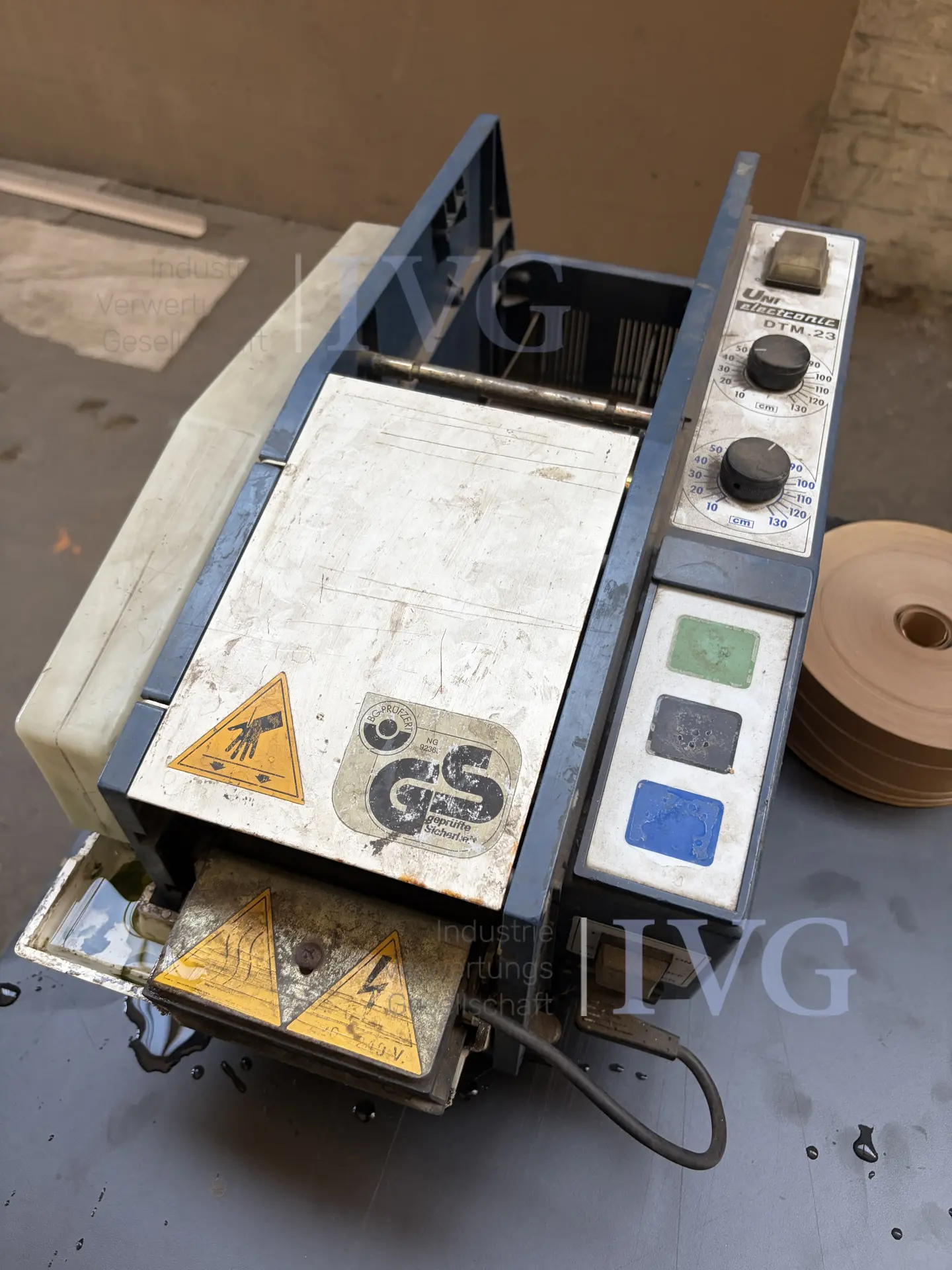 Paketbandspender CYKLOP DTM.23 – foto 2 – kavel bij IVG, Stolberg
