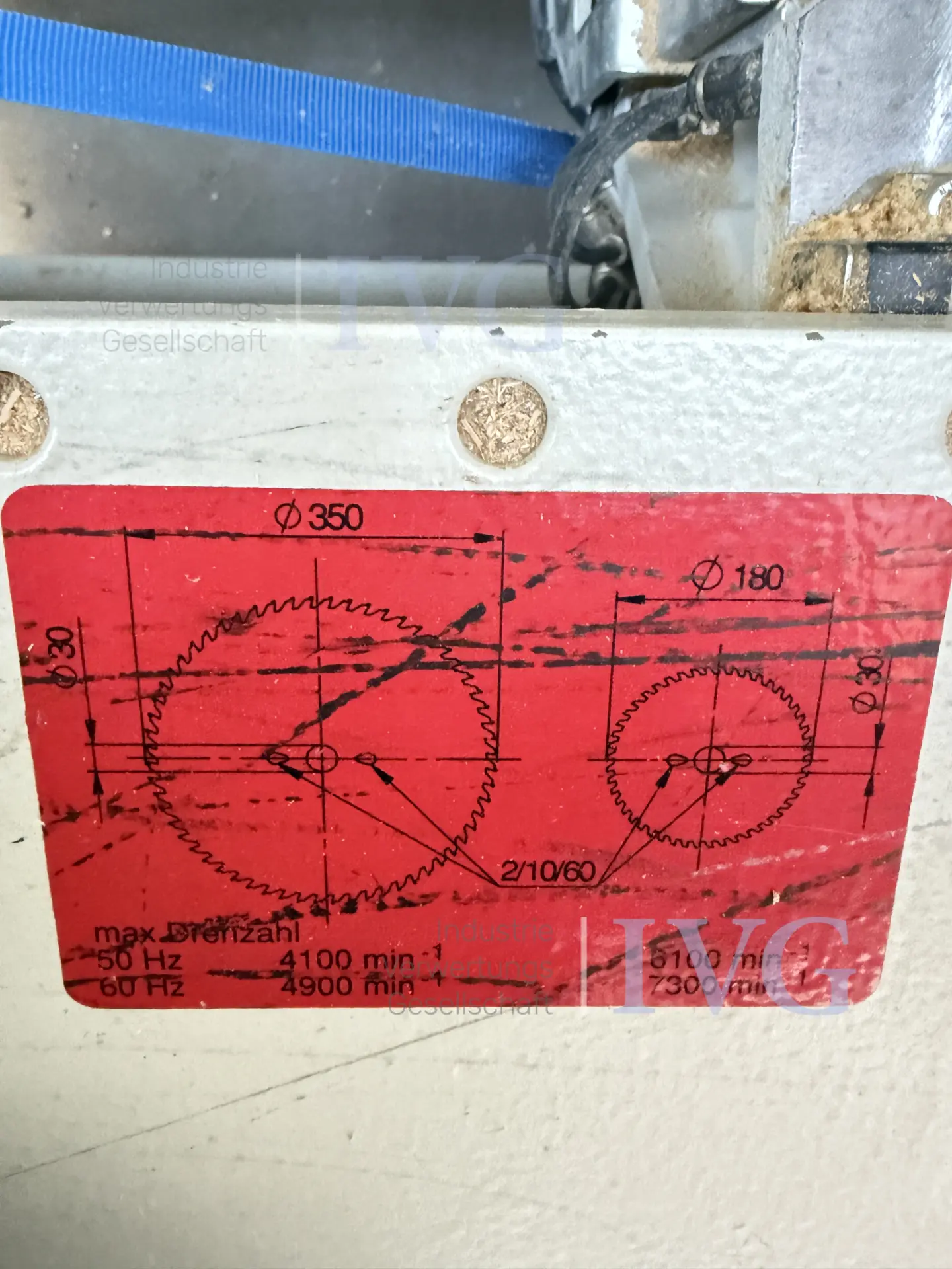 Plattensäge HOLZHER Cut 82 6110 – foto 9 – kavel bij IVG, Stolberg