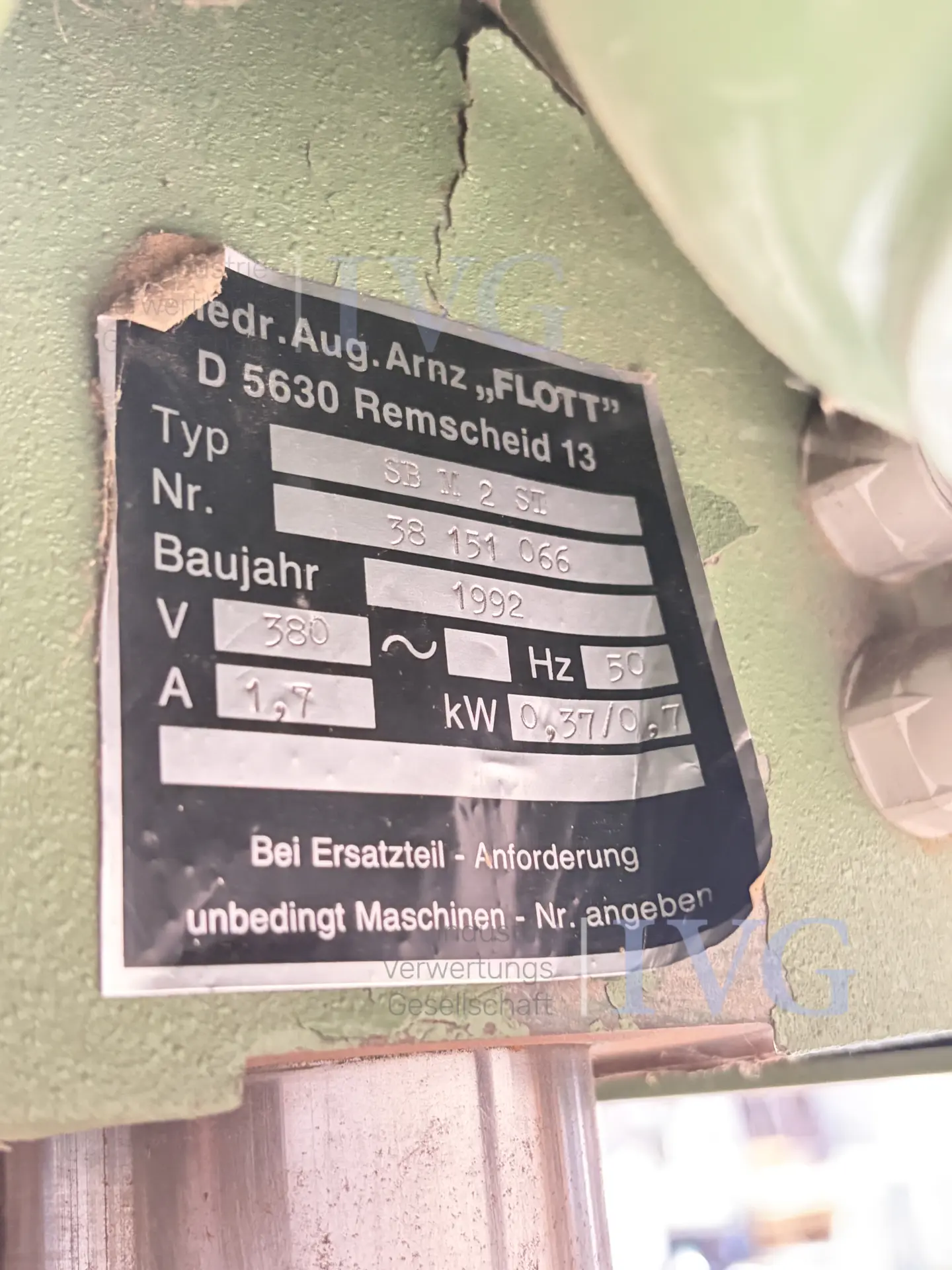 Ständerbohrmaschine FLOTT SB M 2 ST – foto 11 – kavel bij IVG, Stolberg
