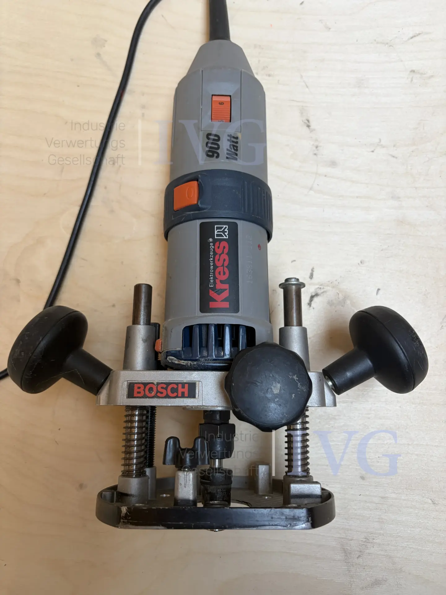 elektrische Oberfräsen KRESS FM6990E – foto 3 – kavel bij IVG, Stolberg