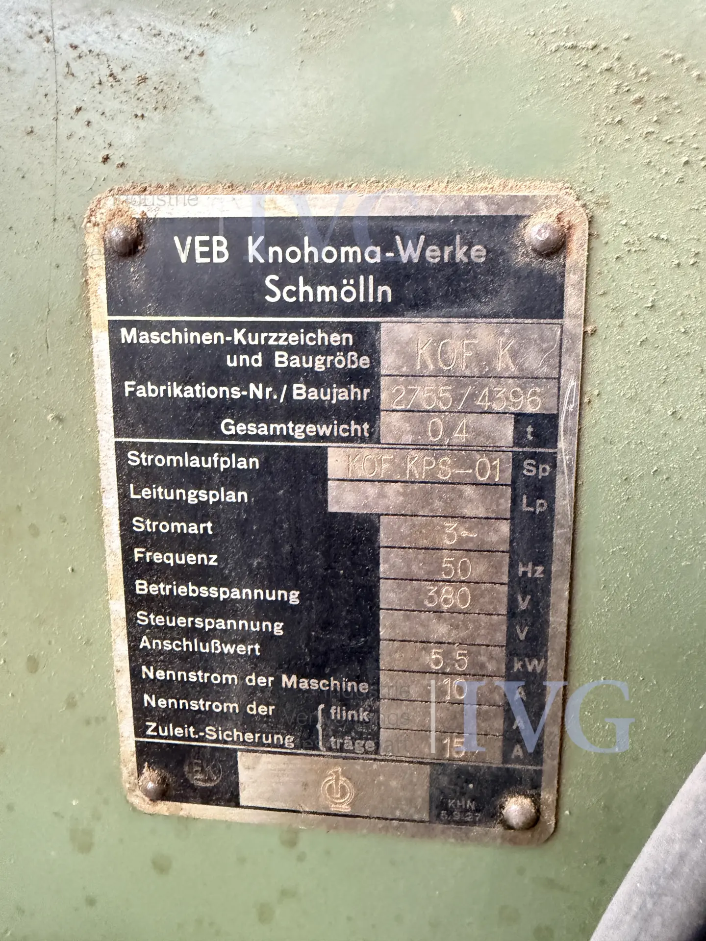 Oberfräse HESS KOF.K – foto 8 – kavel bij IVG, Stolberg