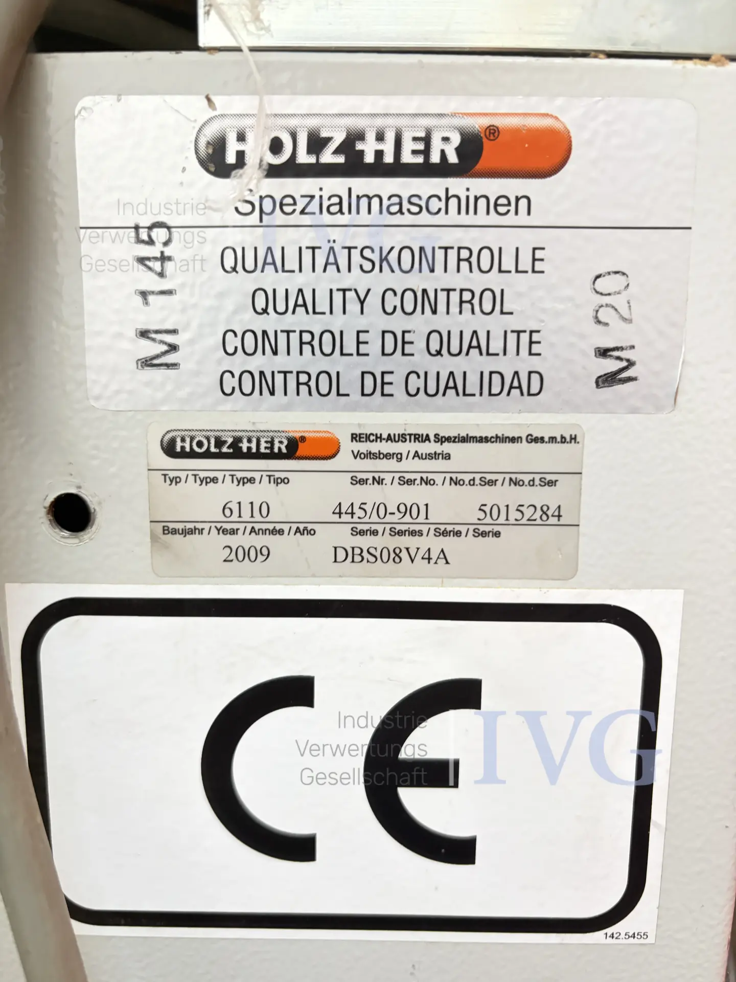 Plattensäge HOLZHER Cut 82 6110 – foto 12 – kavel bij IVG, Stolberg
