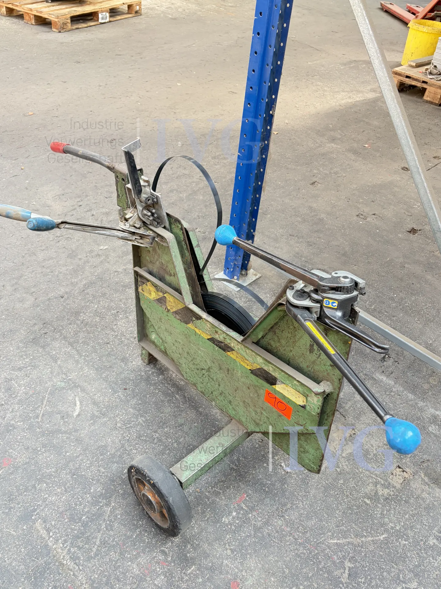 Umreifungsgerät für Stahl-Bänder – foto 2 – kavel bij IVG, Stolberg