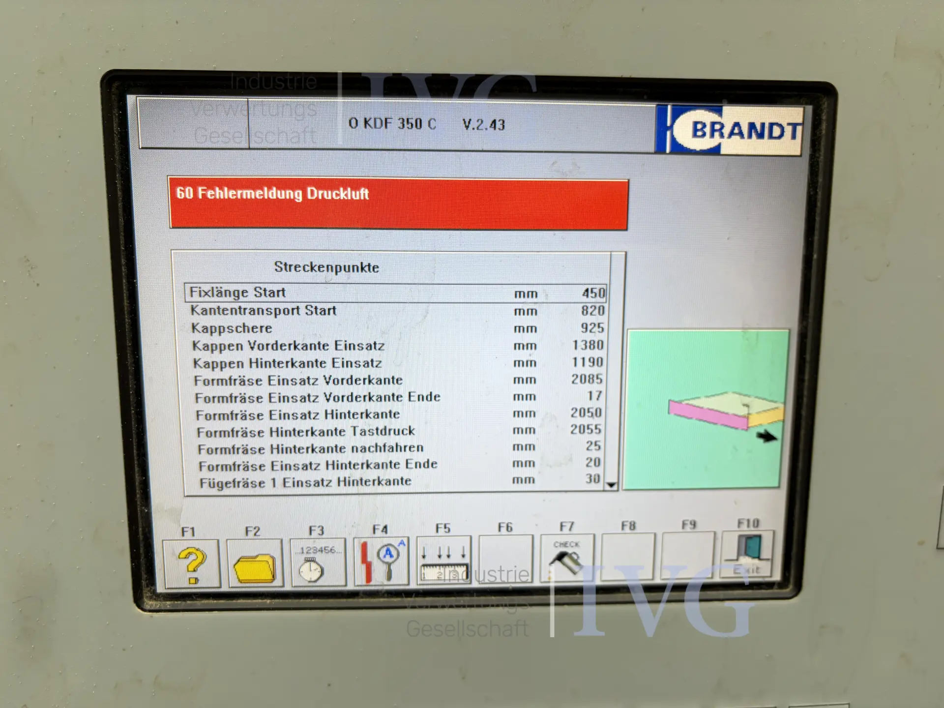 Kantenanleimmaschine BRANDT Optimat KDF 350 C – foto 26 – kavel bij IVG, Stolberg