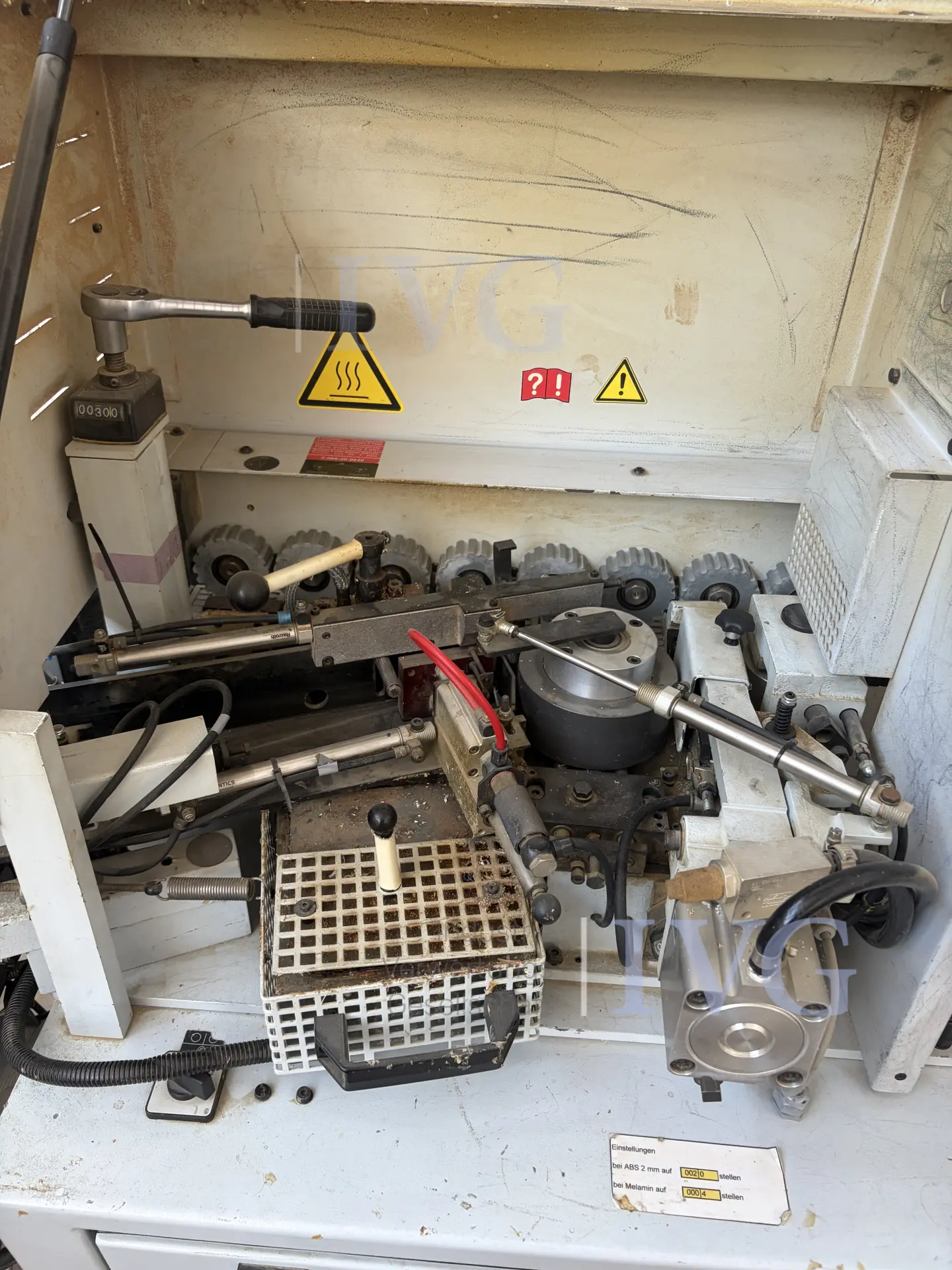 Kantenanleimmaschine BRANDT Optimat KDF 350 C – foto 9 – kavel bij IVG, Stolberg