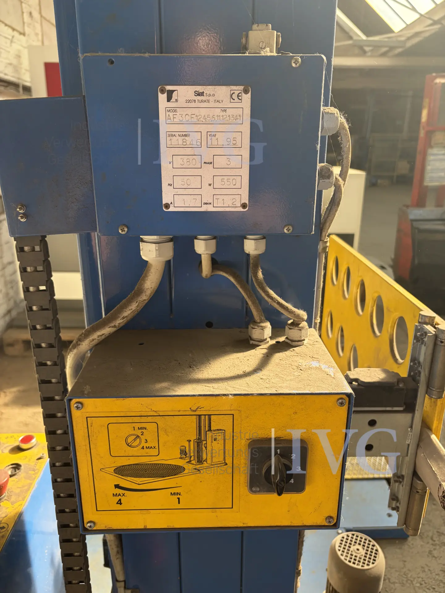 Paletten-Wickelmaschine SIAT AF3CF – foto 10 – kavel bij IVG, Stolberg