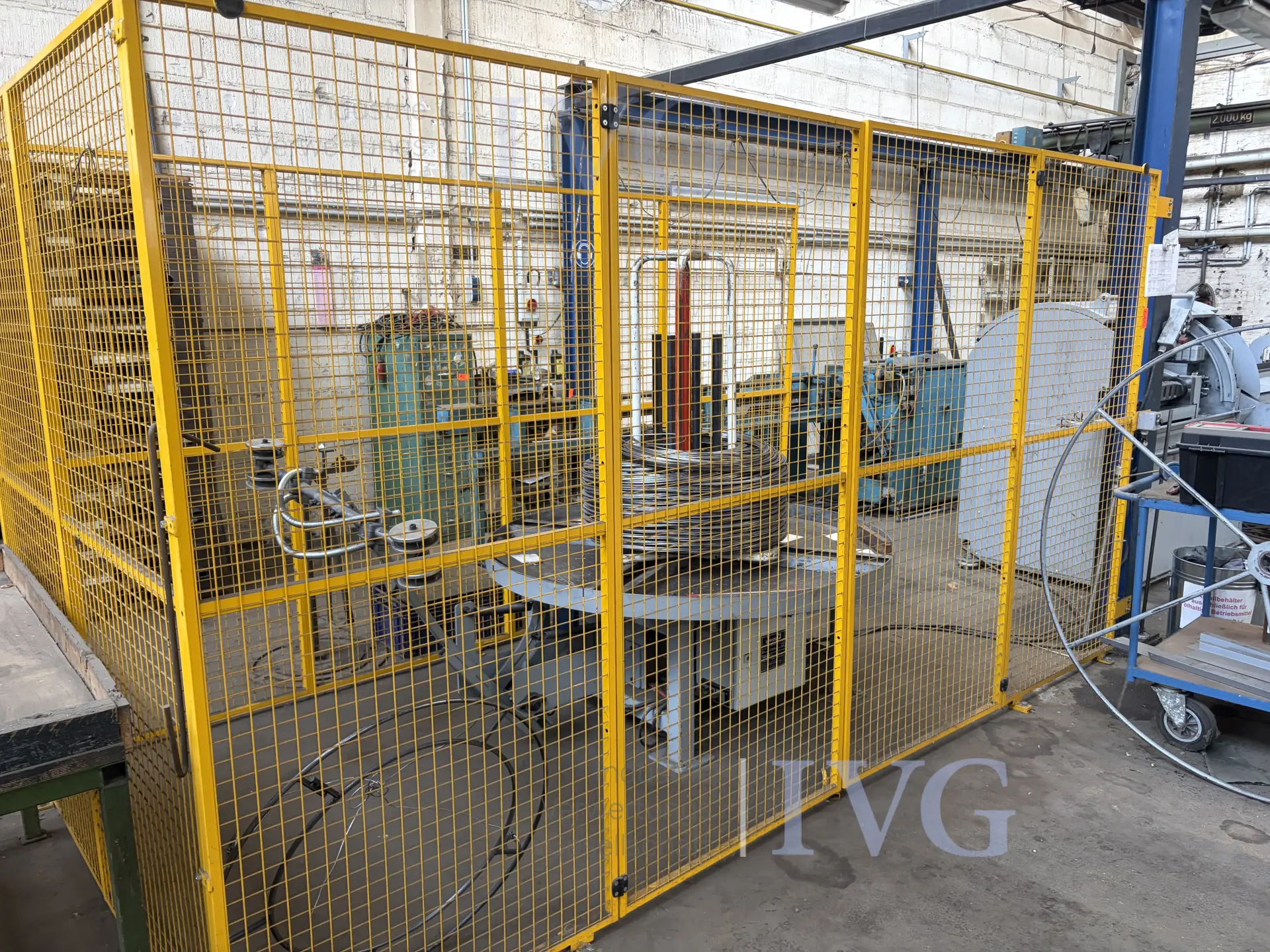 Drahtricht- und Abschneidemaschine WAFIOS RE3 – foto 26 – kavel bij IVG, Stolberg