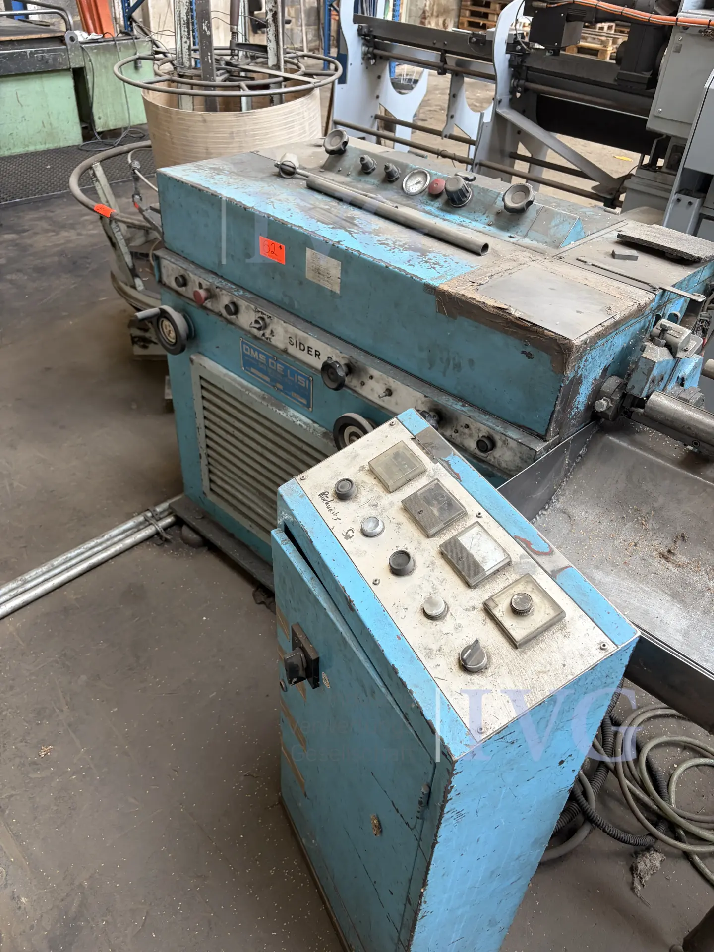 Drahtrichtmaschine ONS DE LISI Sider 8 – foto 2 – kavel bij IVG, Stolberg