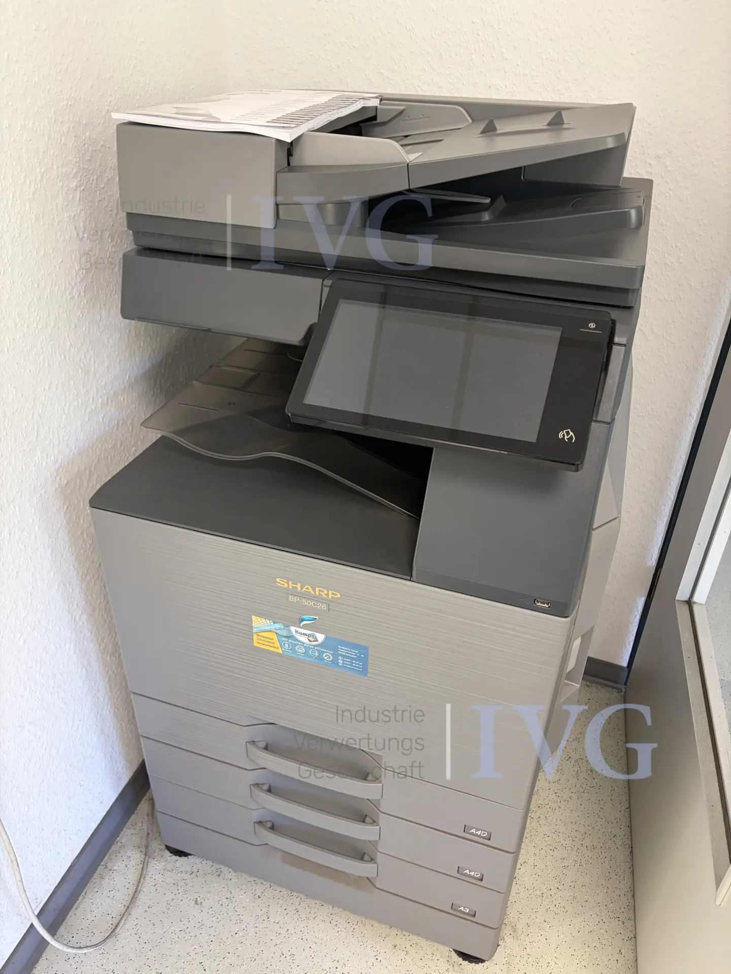 Multifunktionsgerät / Standkopierer SHARP BP-50C26 – foto 2 – kavel bij IVG, Stolberg
