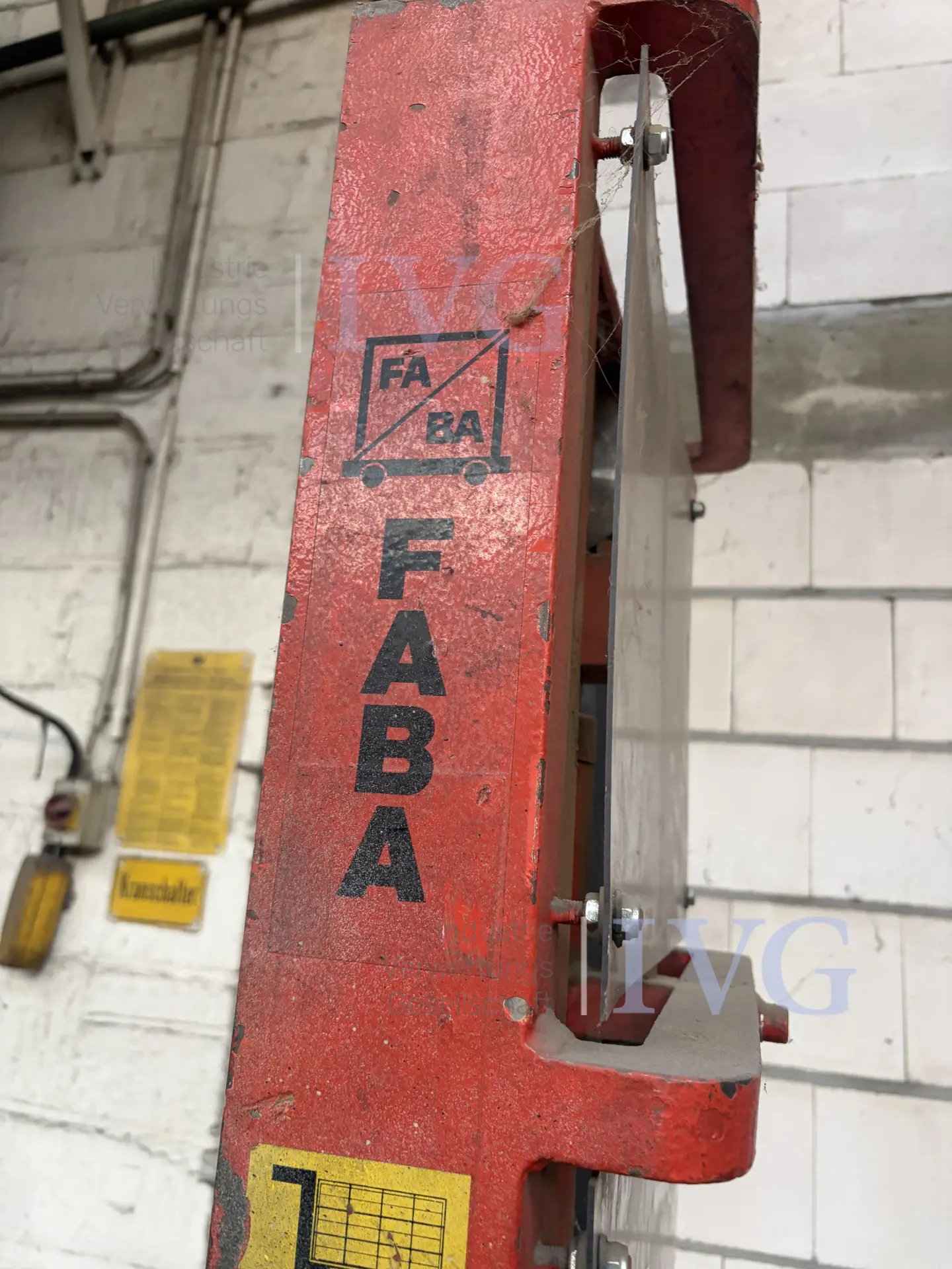 Elektro-Deichselhubwagen FABA EG-S 1000 – foto 10 – kavel bij IVG, Stolberg