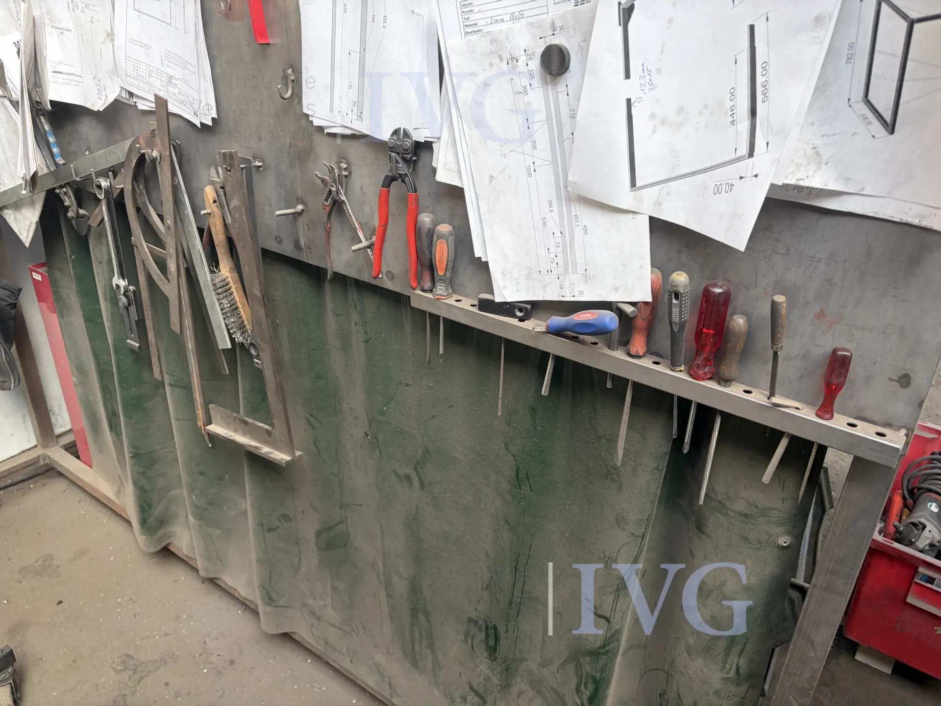 mobile Schweißvorhänge – foto 4 – kavel bij IVG, Stolberg
