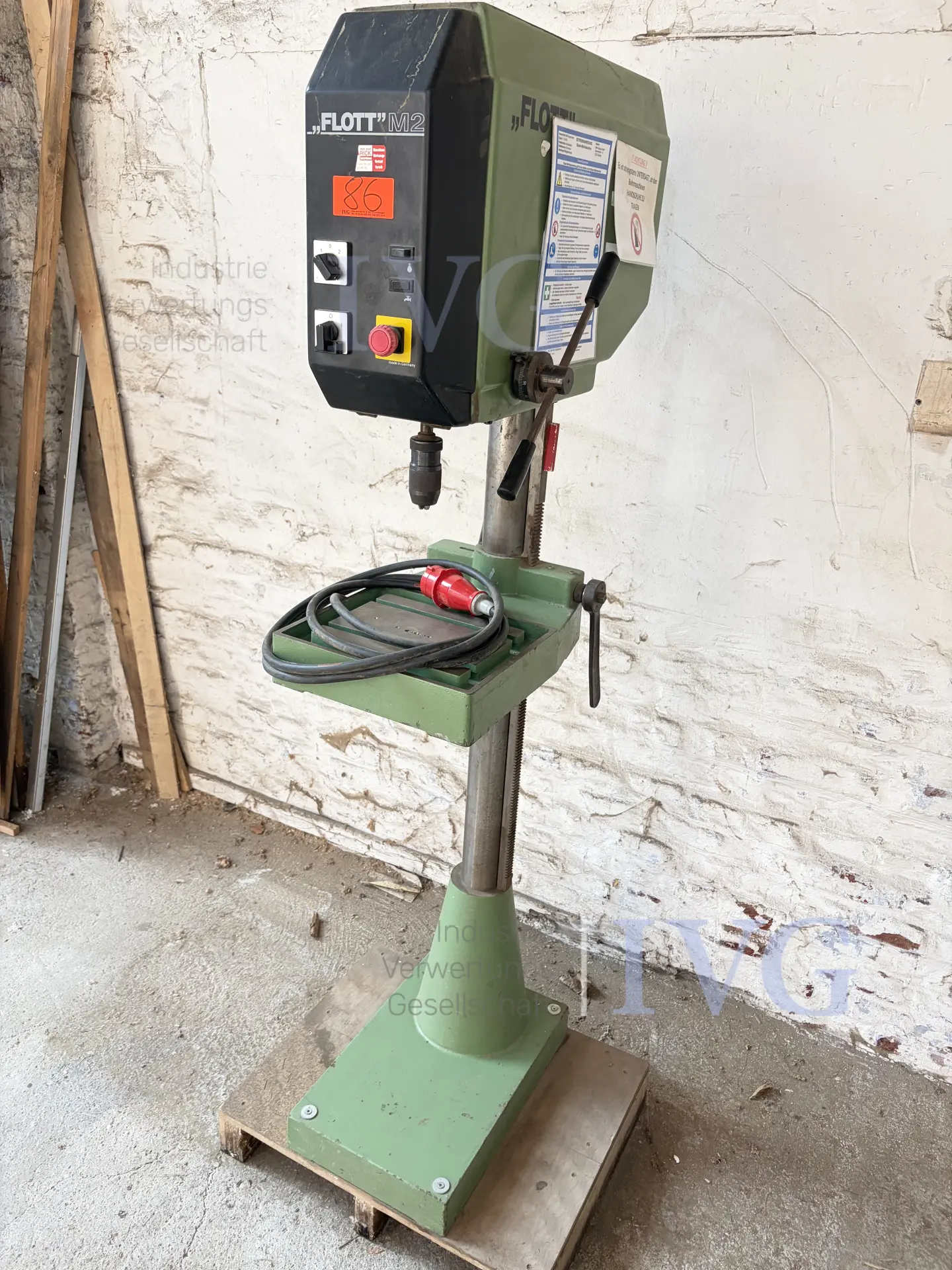 Ständerbohrmaschine FLOTT SB M 2 ST – foto 2 – kavel bij IVG, Stolberg
