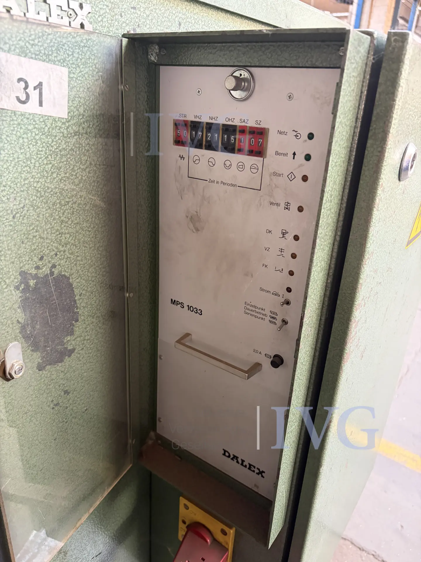doppelseitige Punktschweißmaschine DALEX PL63-2 – foto 9 – kavel bij IVG, Stolberg