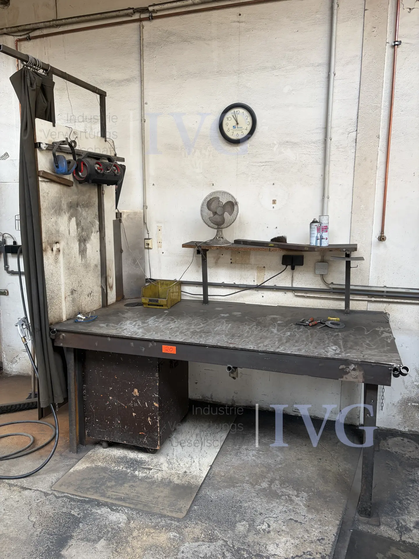 Schweißtisch – foto 2 – kavel bij IVG, Stolberg