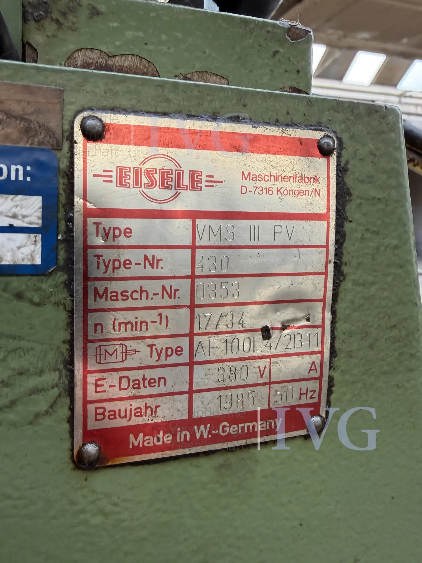 Kaltkreissäge EISELE VMS III PV – foto 11 – kavel bij IVG, Stolberg