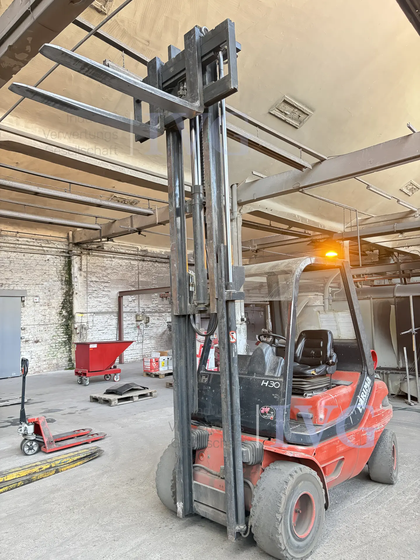 Treibgas-Gabelstapler LINDE H30T – foto 19 – kavel bij IVG, Stolberg