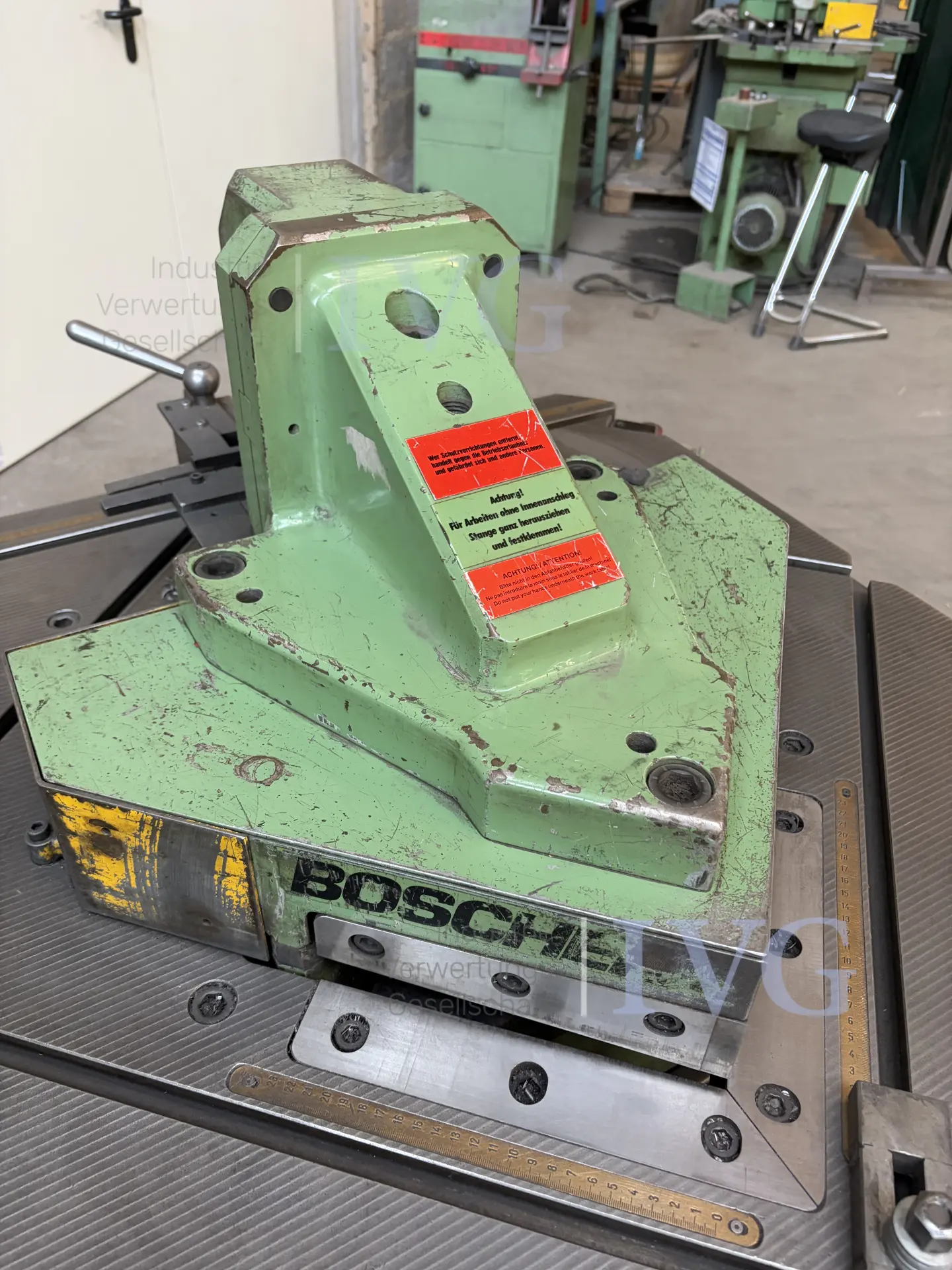 Ausklinkmaschine BOSCHERT LB 14 Univ – foto 4 – kavel bij IVG, Stolberg