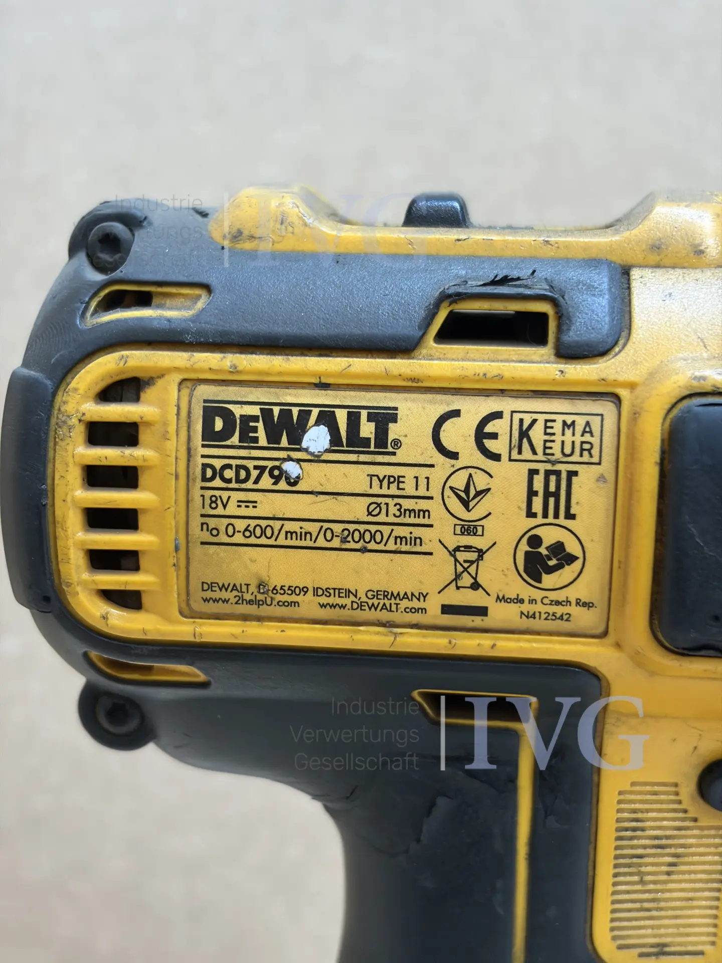 Akku-Schrauber DEWALT DCD97? – foto 4 – kavel bij IVG, Stolberg