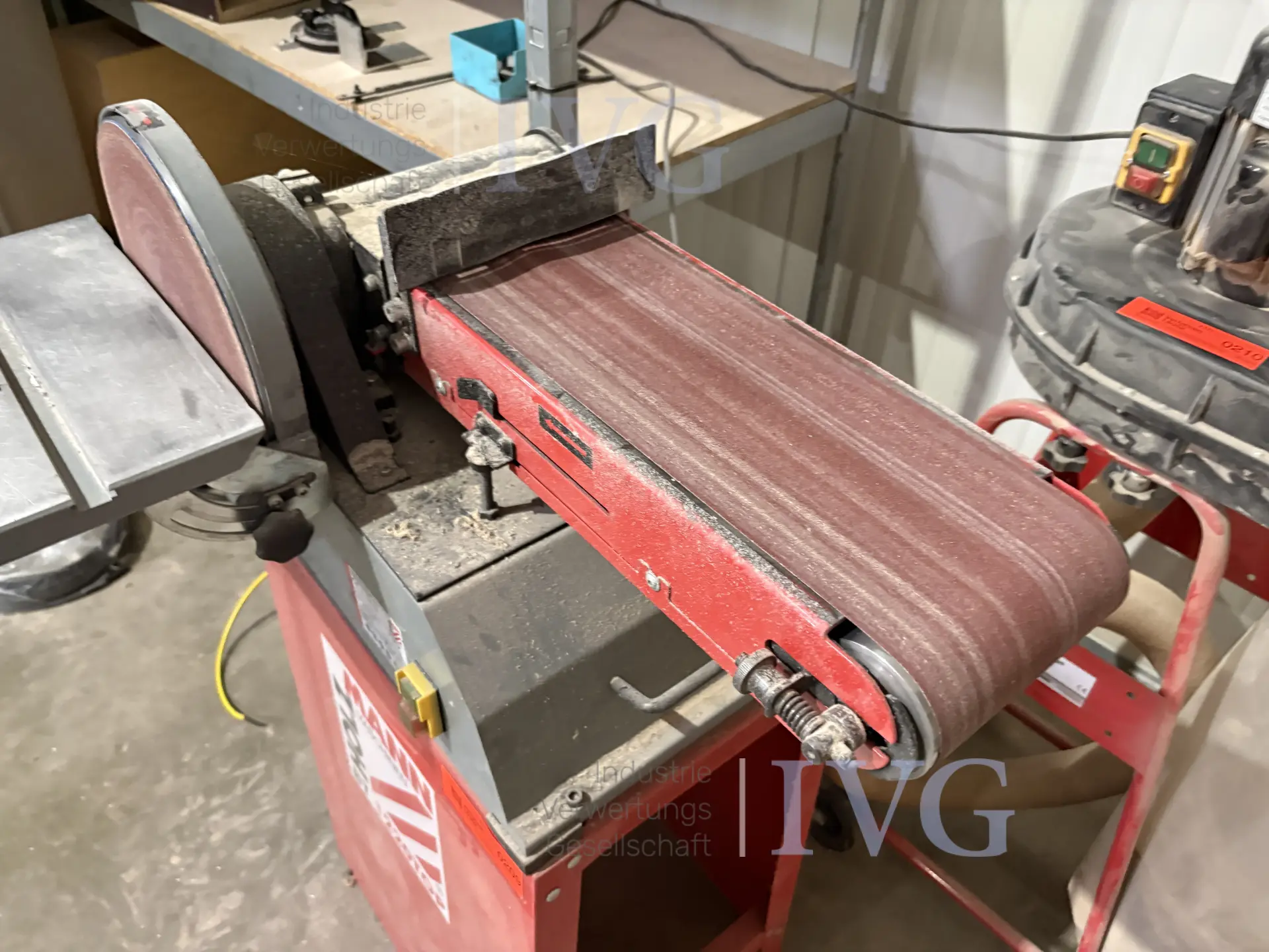 Teller-/Bandschleifmaschine HOLZMANN BT1220TOP – foto 2 – kavel bij IVG, Einbeck