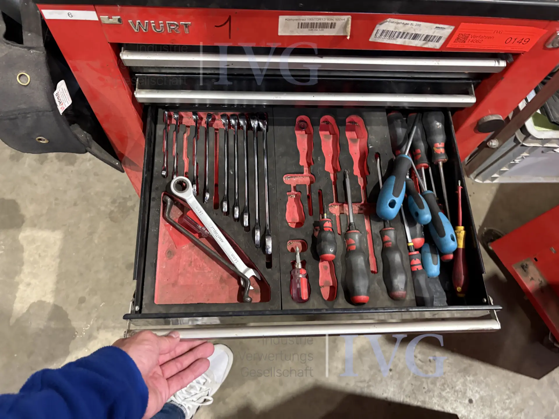 Werkstattwagen WÜRTH – foto 4 – kavel bij IVG, Einbeck