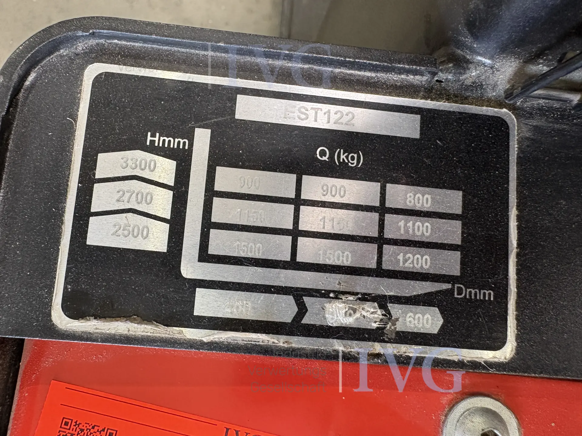 E-Deichselhubwagen EP-EQUIPMENT EST122 – foto 7 – kavel bij IVG, Einbeck
