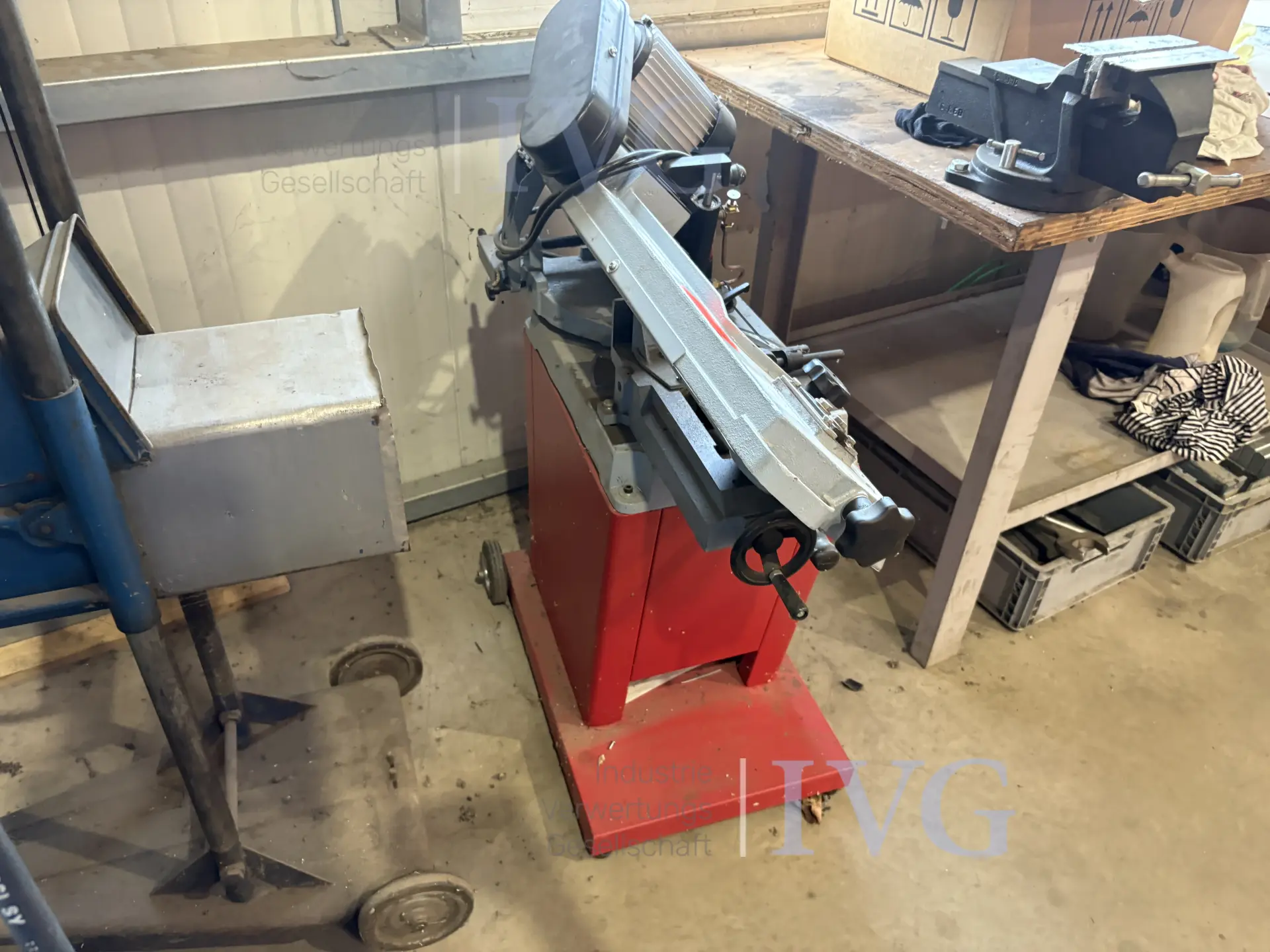 Metall-Bandsäge HOLZMANN BS128HDR – foto 7 – kavel bij IVG, Einbeck