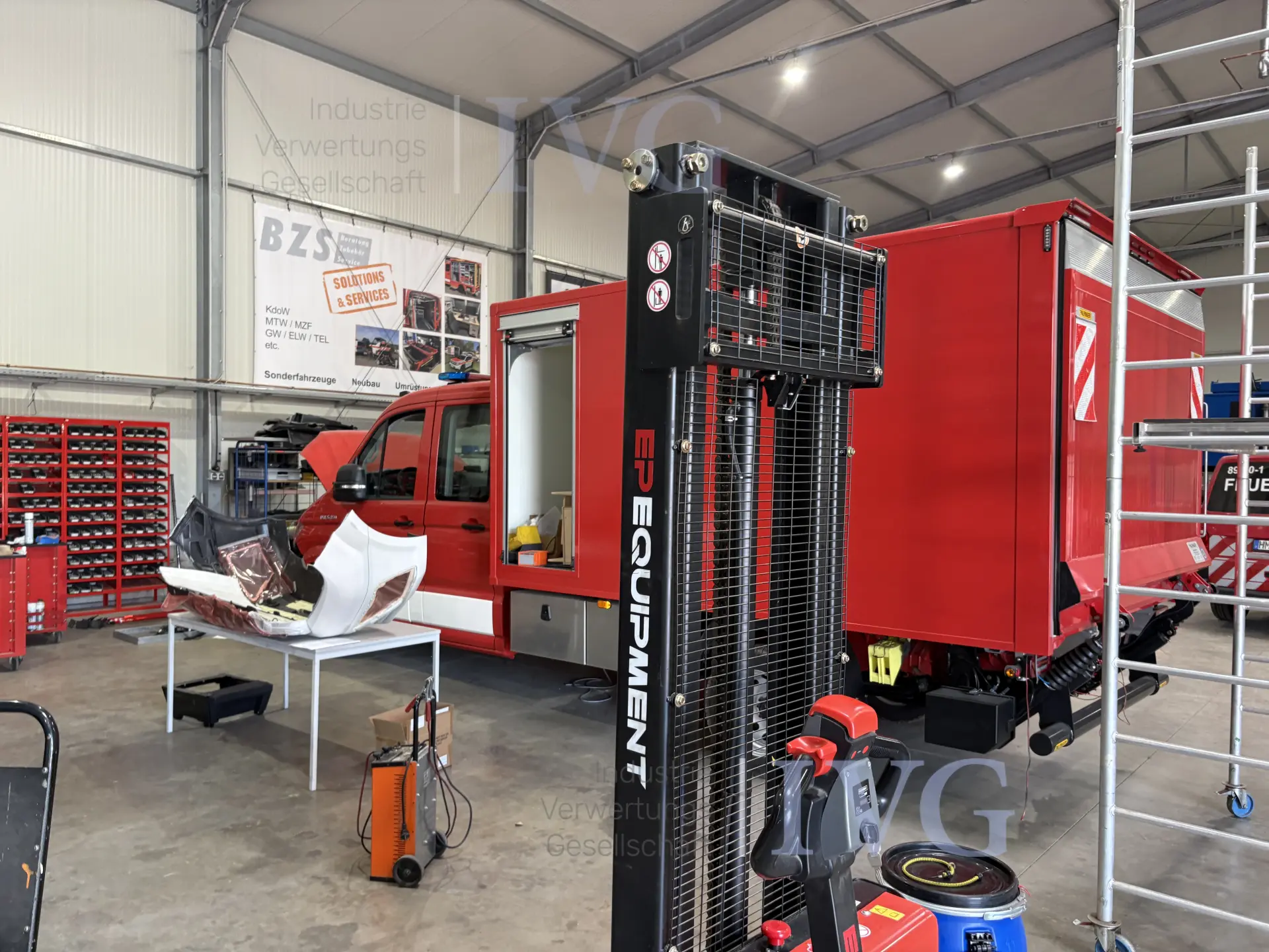 E-Deichselhubwagen EP-EQUIPMENT EST122 – foto 2 – kavel bij IVG, Einbeck