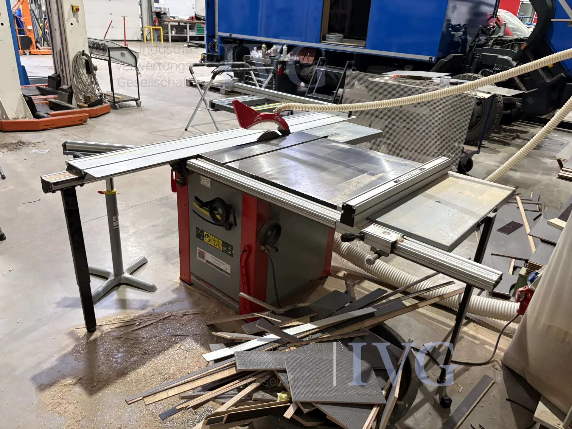 Formatkreissäge HOLZMANN TS315VF-2000 – foto 6 – kavel bij IVG, Einbeck