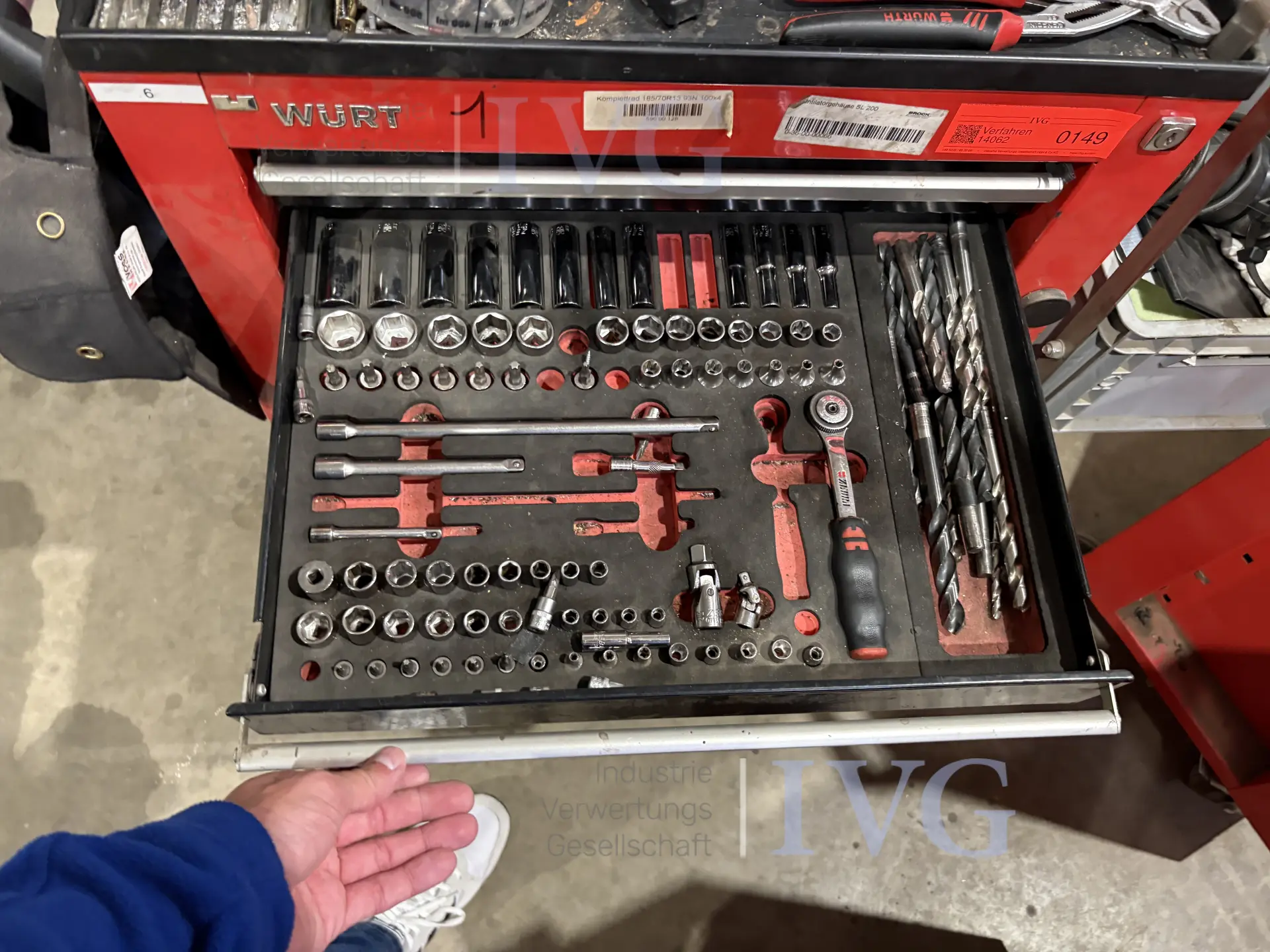 Werkstattwagen WÜRTH – foto 3 – kavel bij IVG, Einbeck