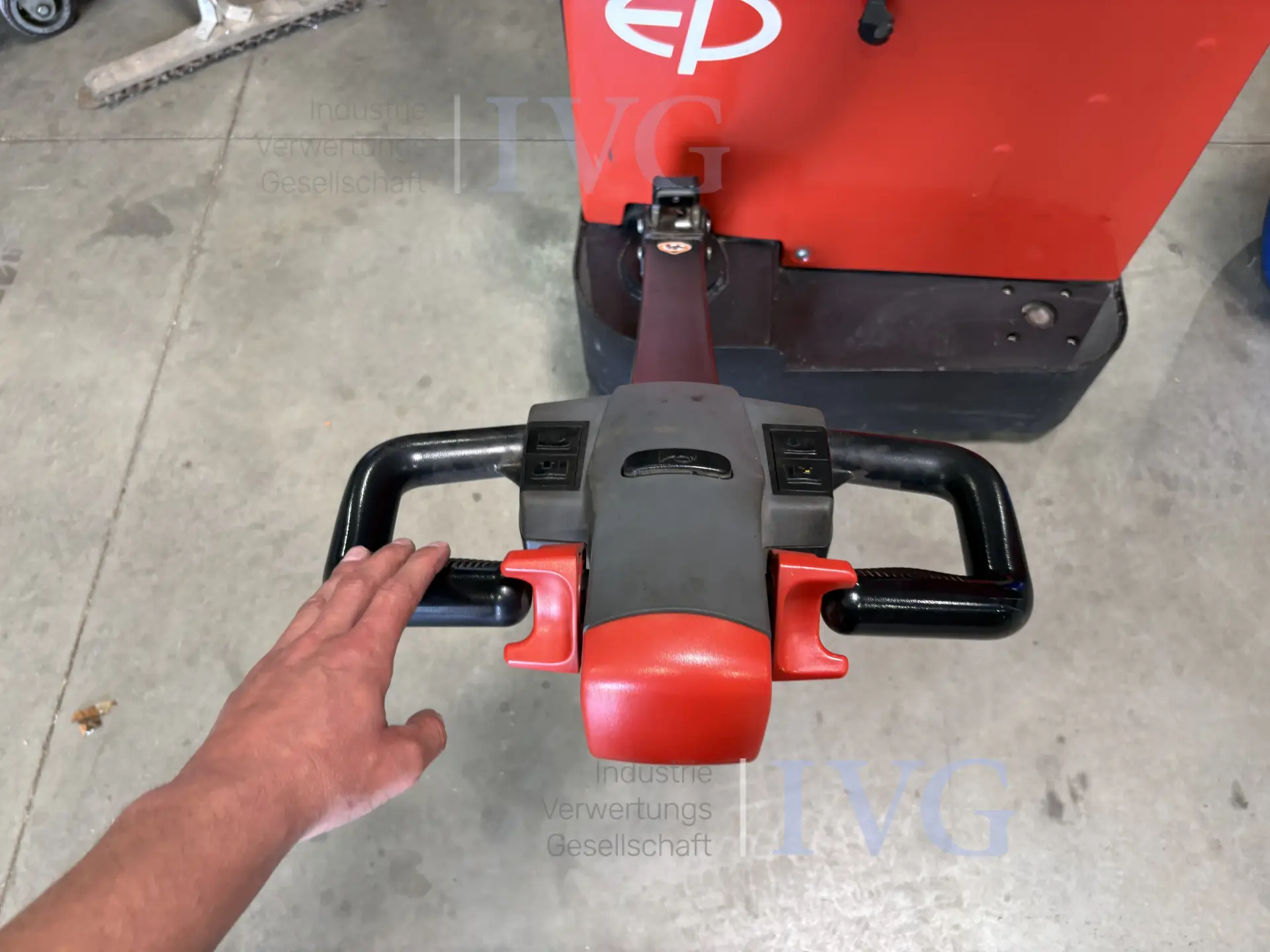 E-Deichselhubwagen EP-EQUIPMENT EST122 – foto 6 – kavel bij IVG, Einbeck