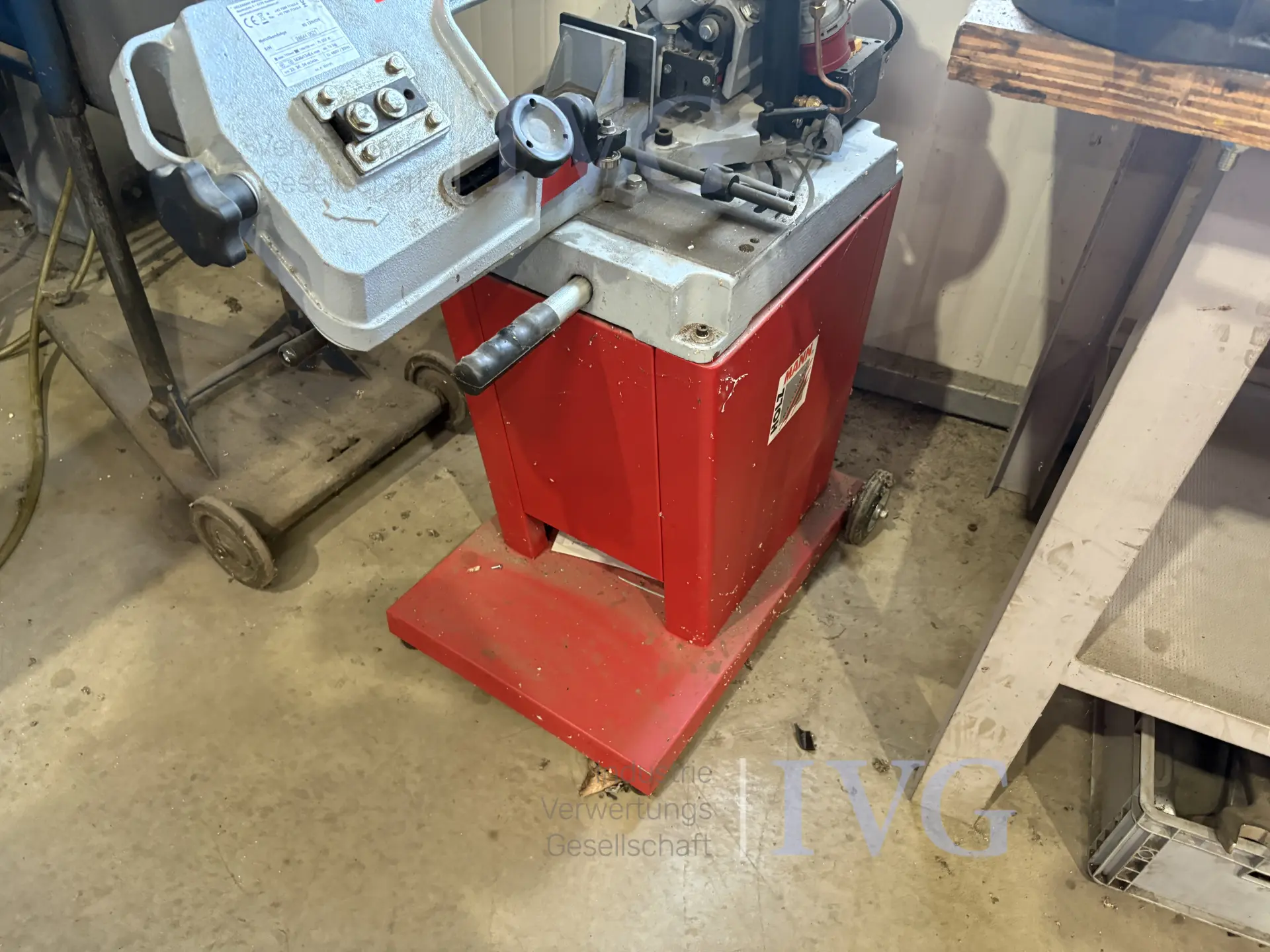 Metall-Bandsäge HOLZMANN BS128HDR – foto 2 – kavel bij IVG, Einbeck
