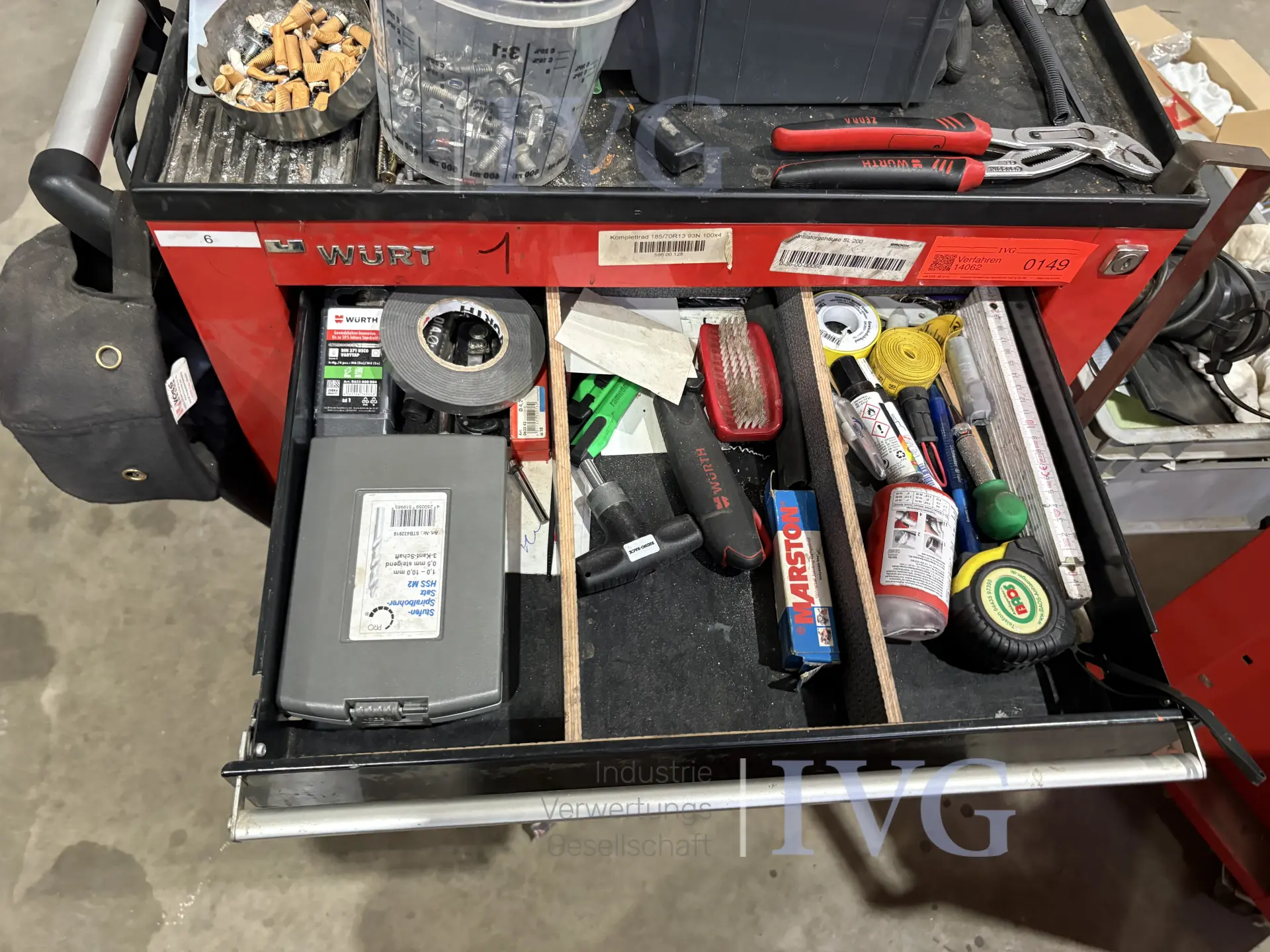 Werkstattwagen WÜRTH – foto 2 – kavel bij IVG, Einbeck