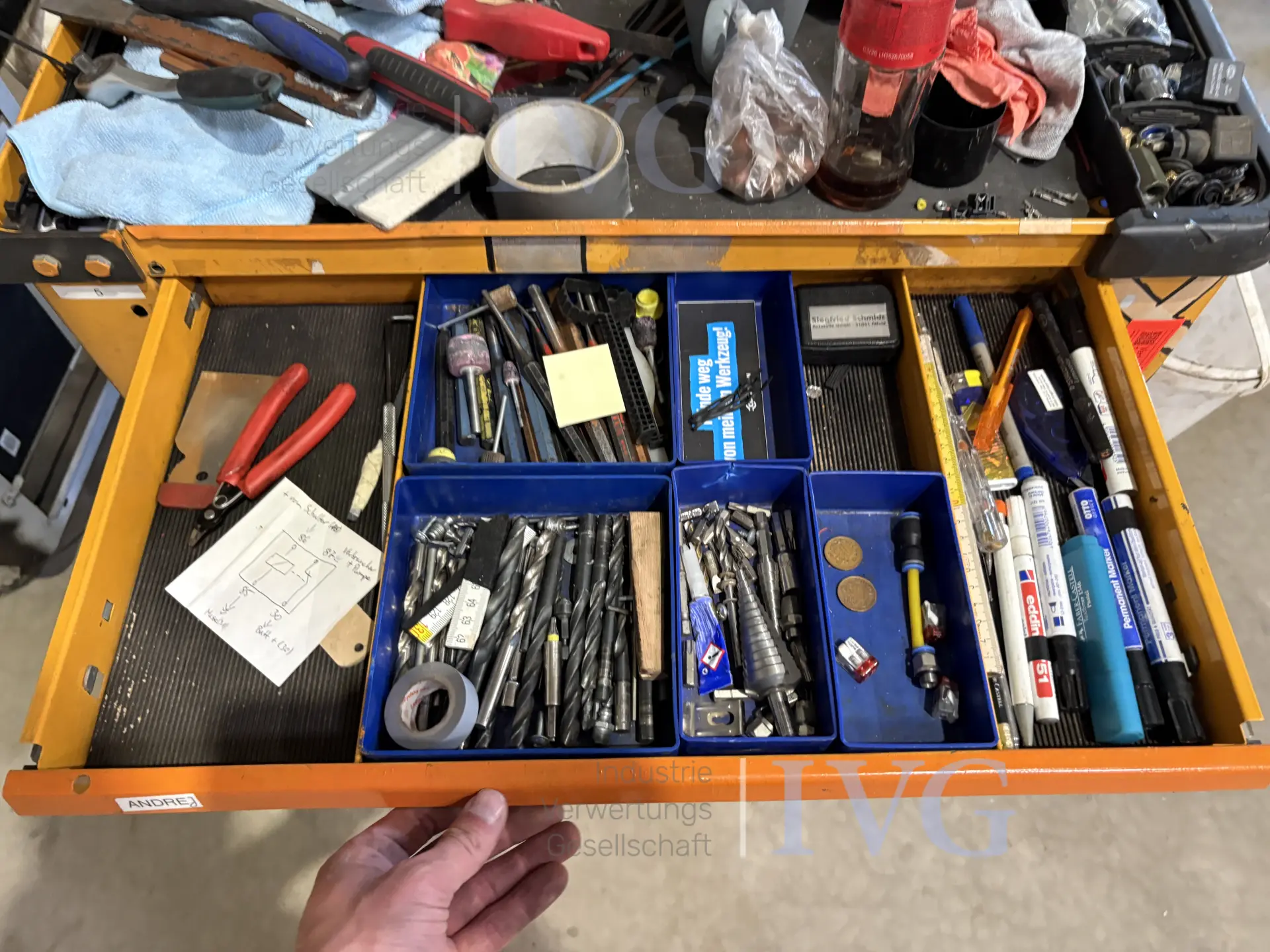 Werkstattwagen 6-zügig – foto 2 – kavel bij IVG, Einbeck