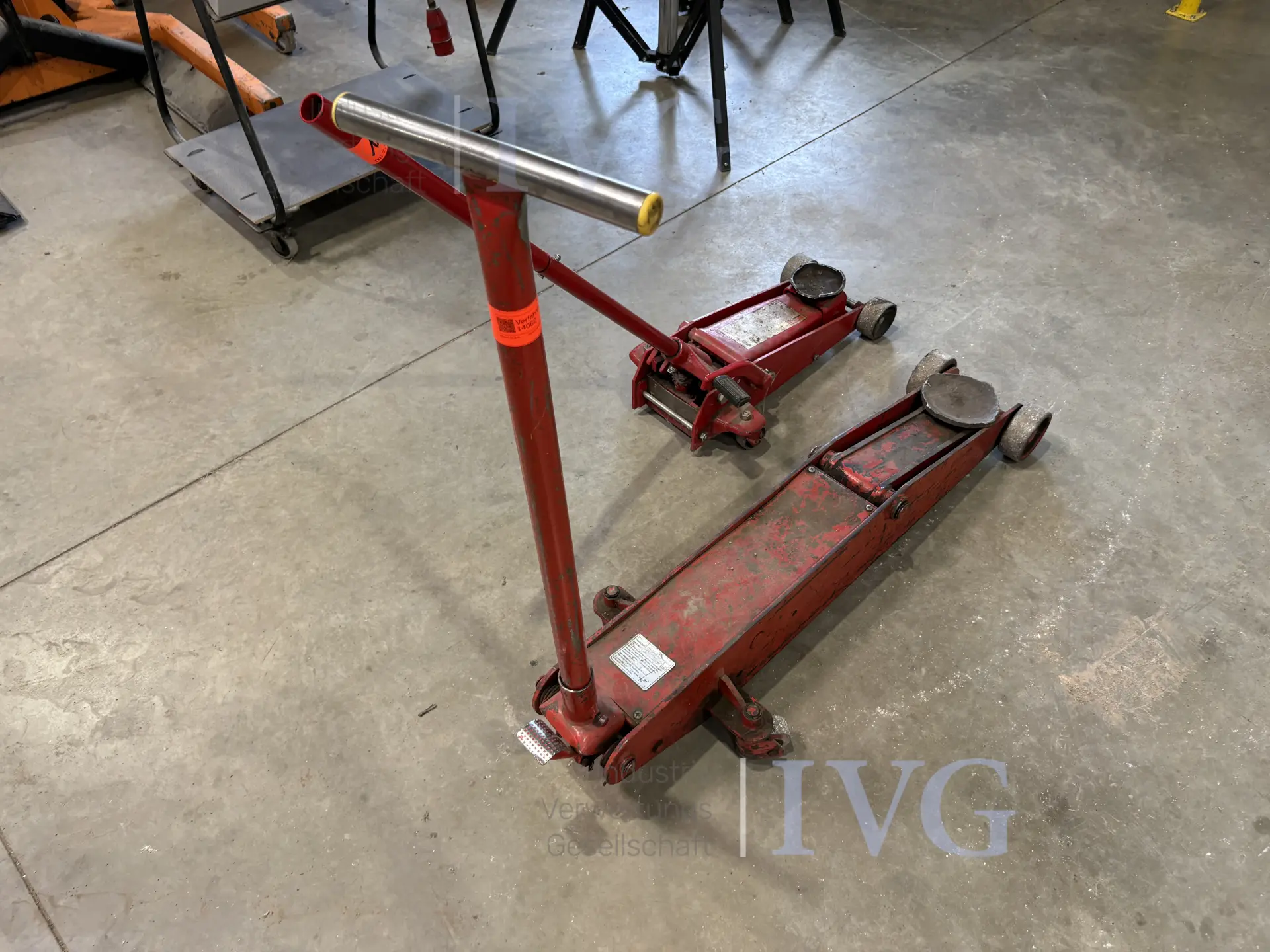 Rangierwagenheber UNITEC – foto 3 – kavel bij IVG, Einbeck