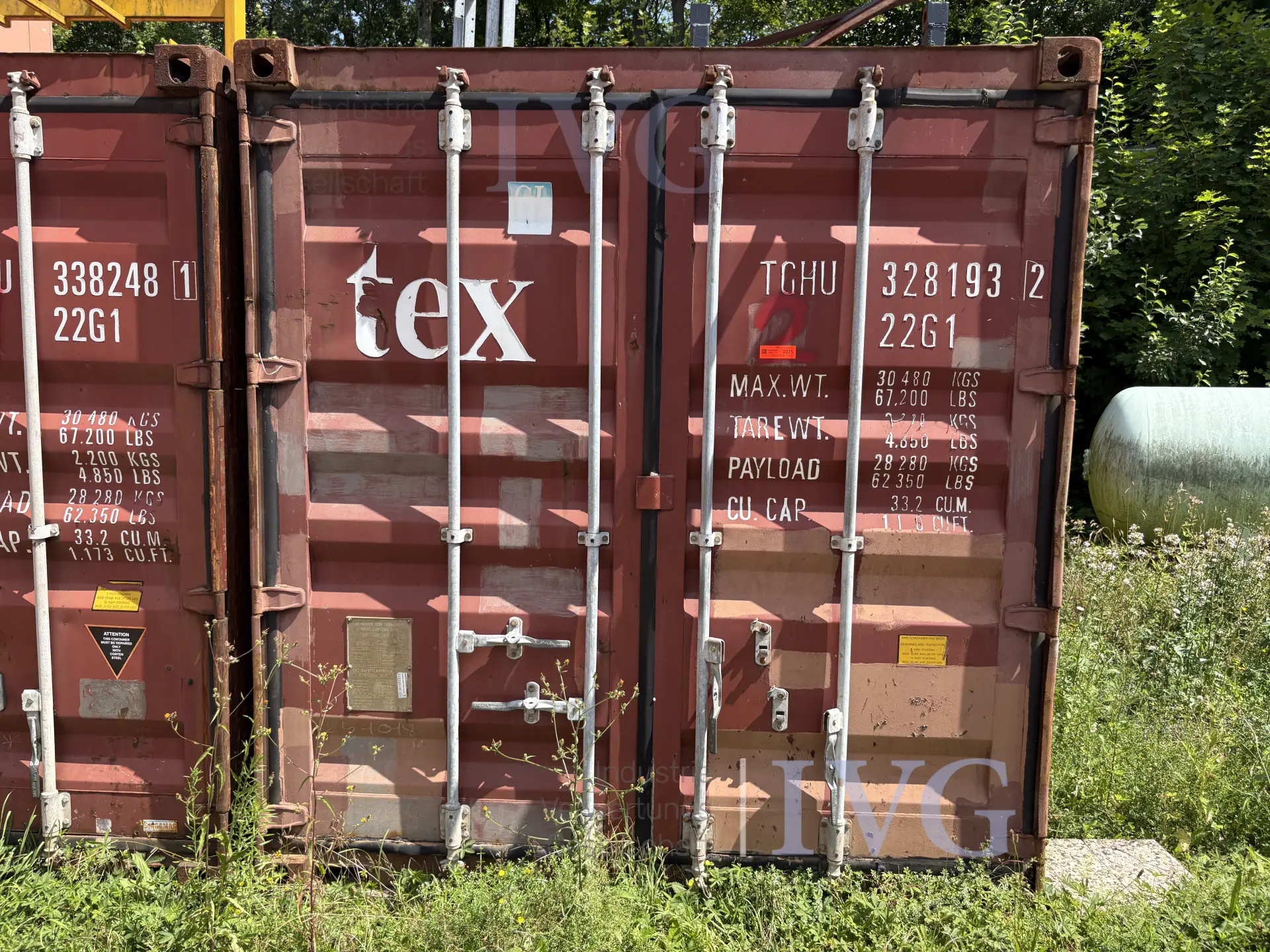 20'-Seecontainer "TGHU328193" – foto 2 – kavel bij IVG, Einbeck